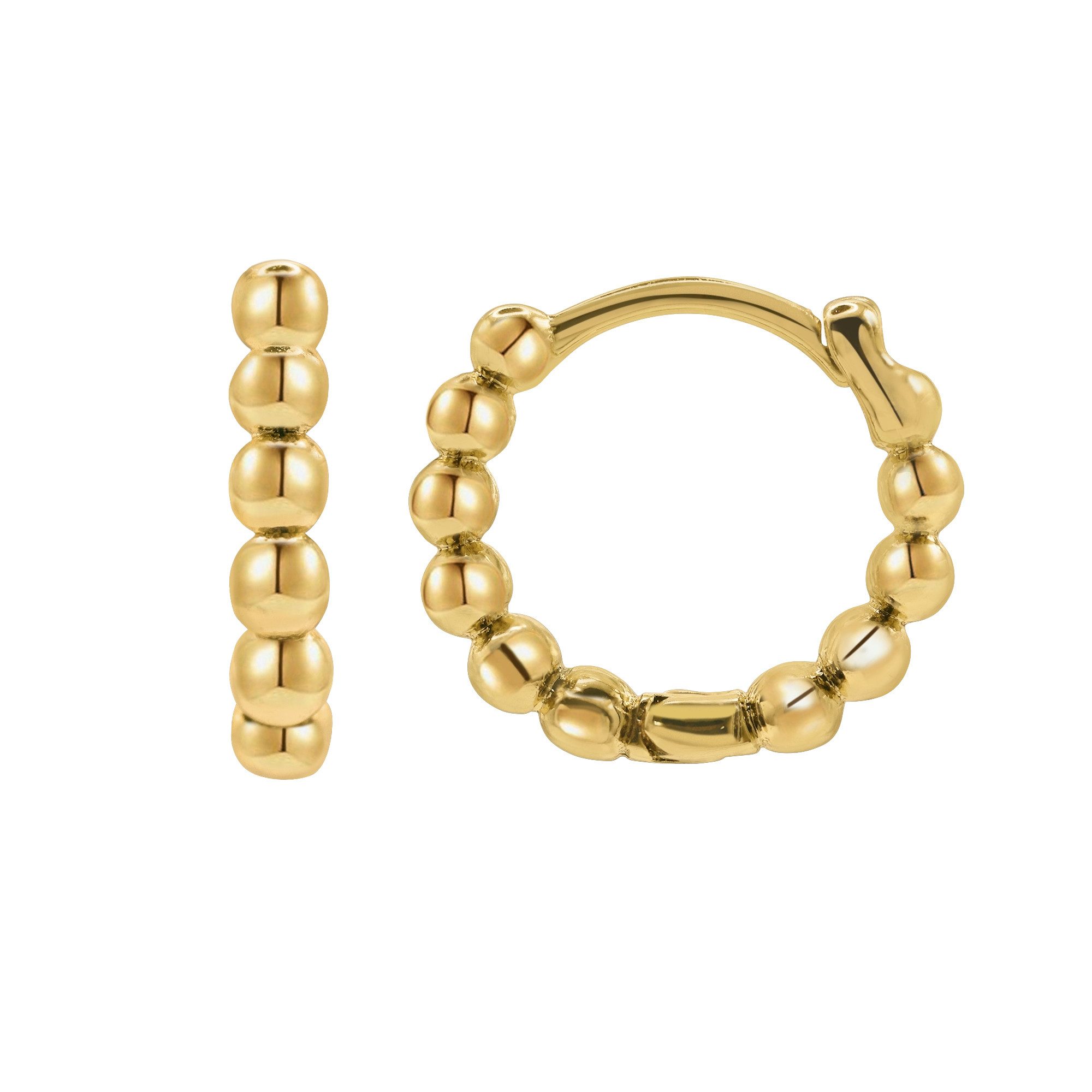 Paar Ohrstecker Lacey goldfarben