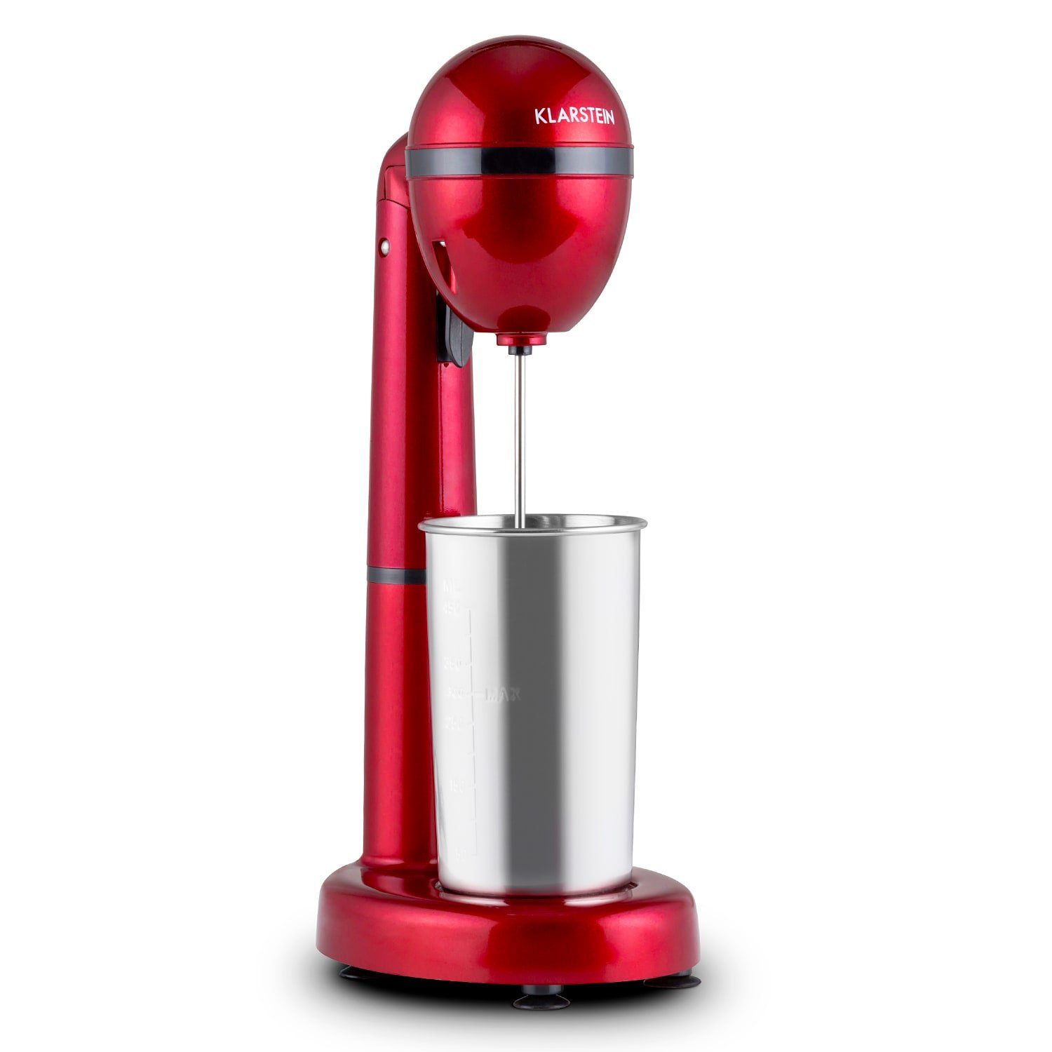 Klarstein Standmixer van Damme DrinkMixer Shaker 100W 450 ml Edelstahl