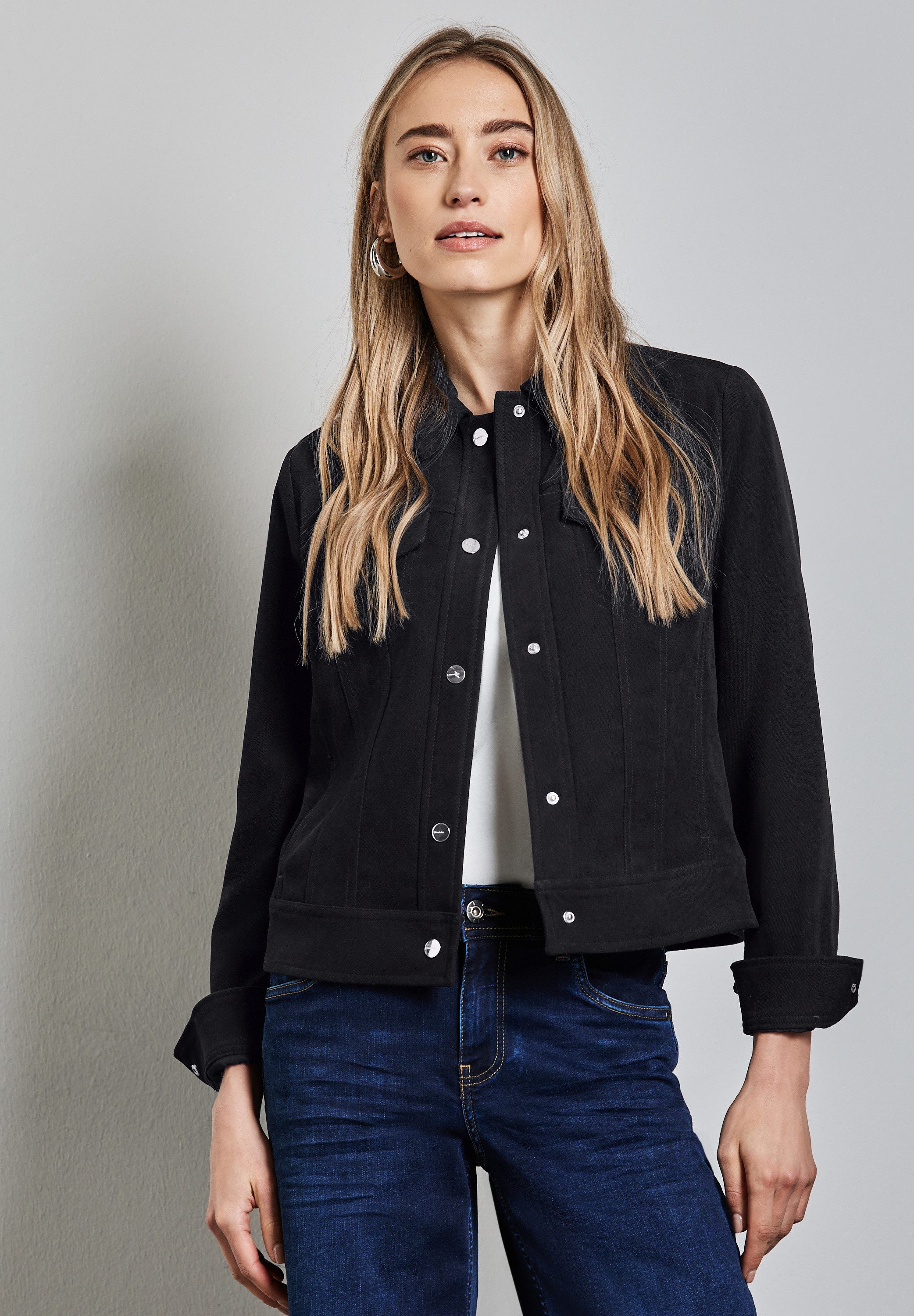 STREET ONE Kurzjacke mit Brusttaschen günstig online kaufen