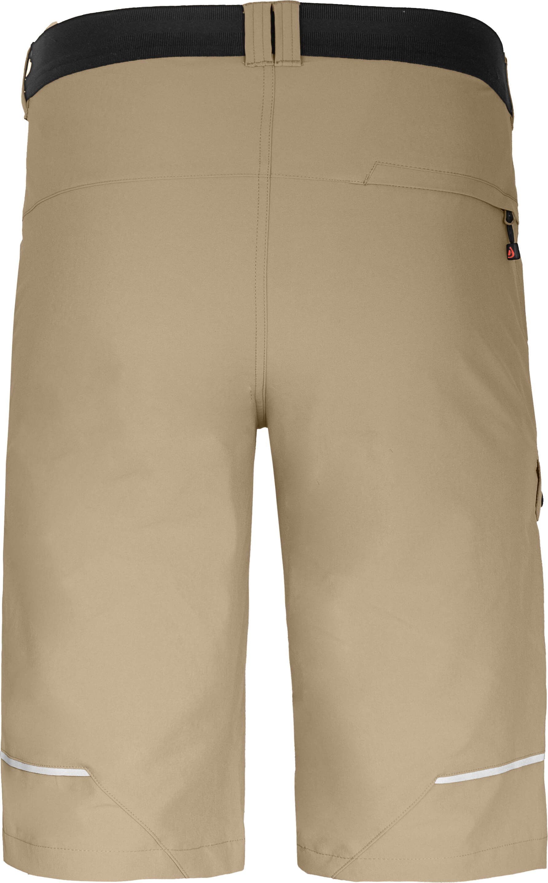 Bergson Outdoorhose FROSLEV COMFORT Bermuda Herren Wandershorts, recycelt, elastisch, 7 Taschen, Normalgrößen, be