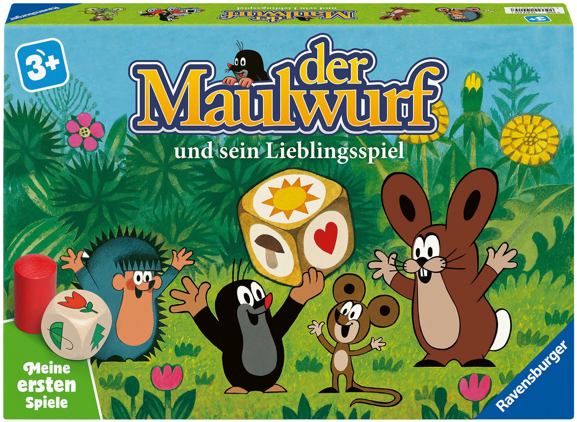 Ravensburger Spiel Der Maulwurf und sein Lieblingsspiel, Kinderspiel, Made in Europe