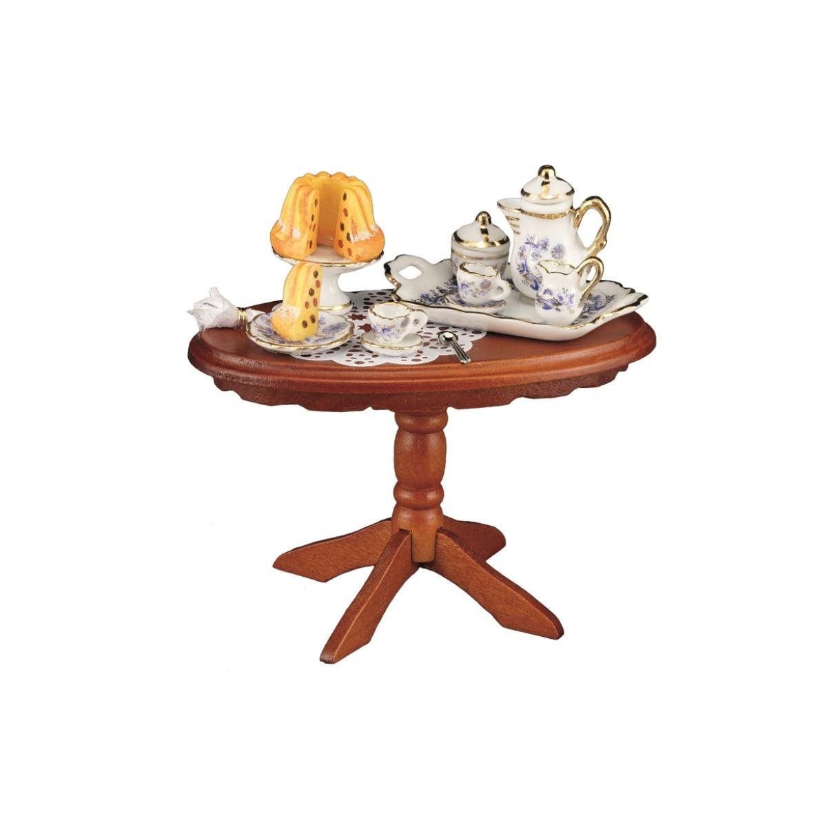 Reutter Porzellan Dekofigur 001.822/1 - Tisch "Kaffeeklatsch", Miniatur