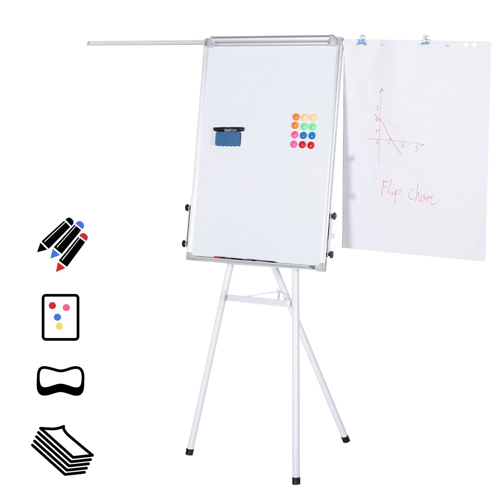 Jago Magnettafel Flipchart Coyote - 60x90cm, günstig online kaufen