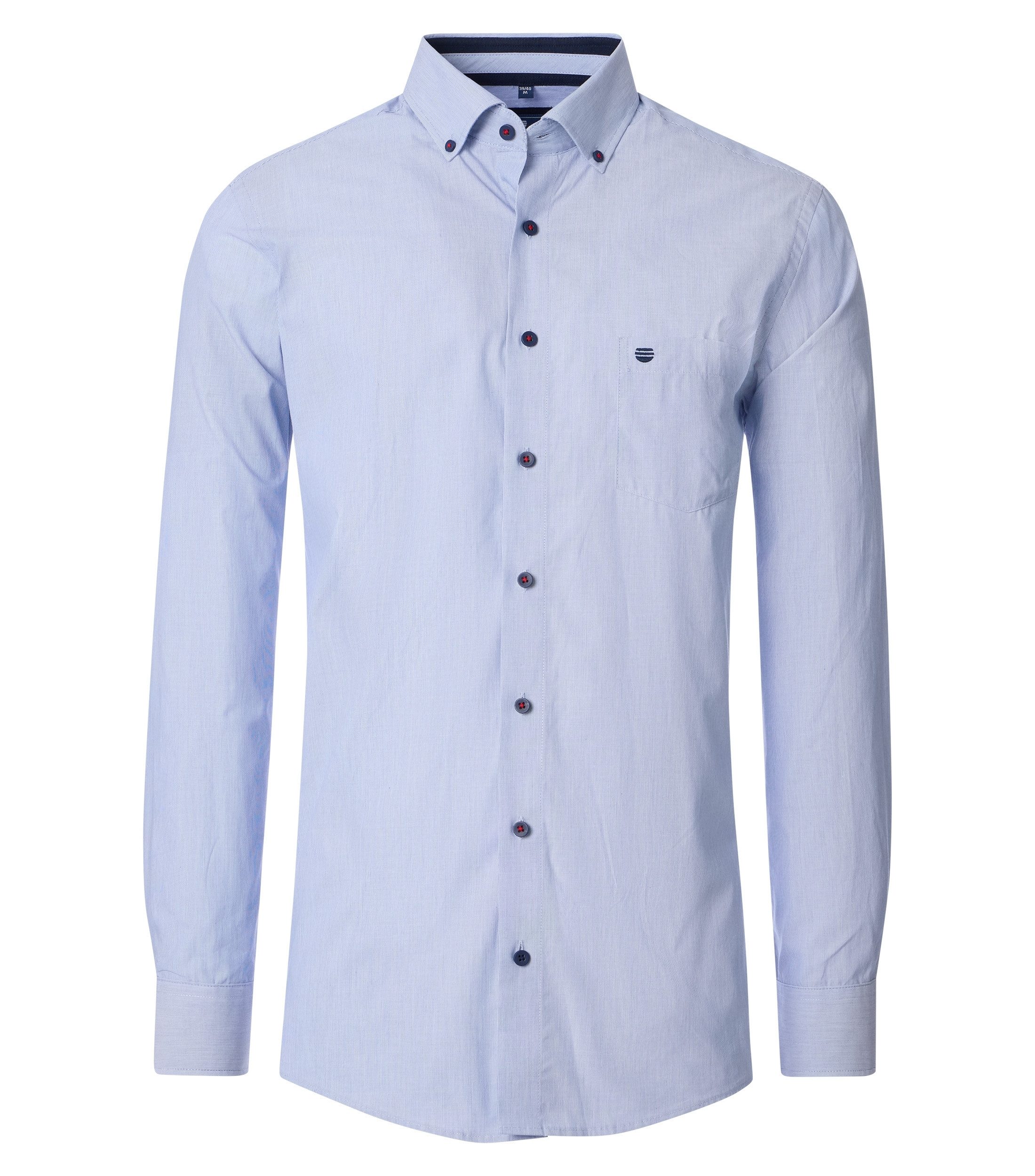 Redmond Langarmhemd uni nah Comfort Fit