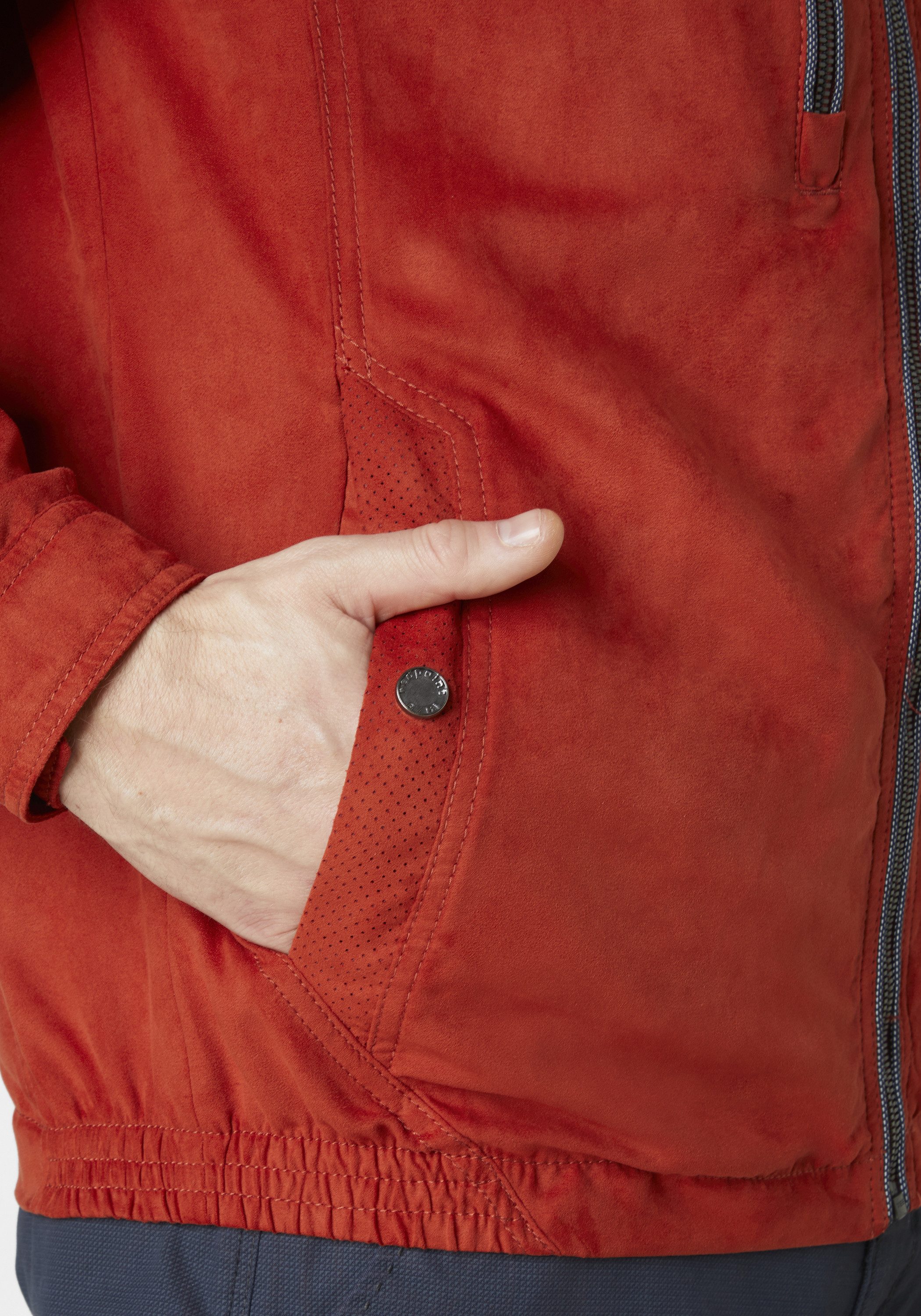 Redpoint Blouson TONY Regular Fit Blouson mit Microvelours