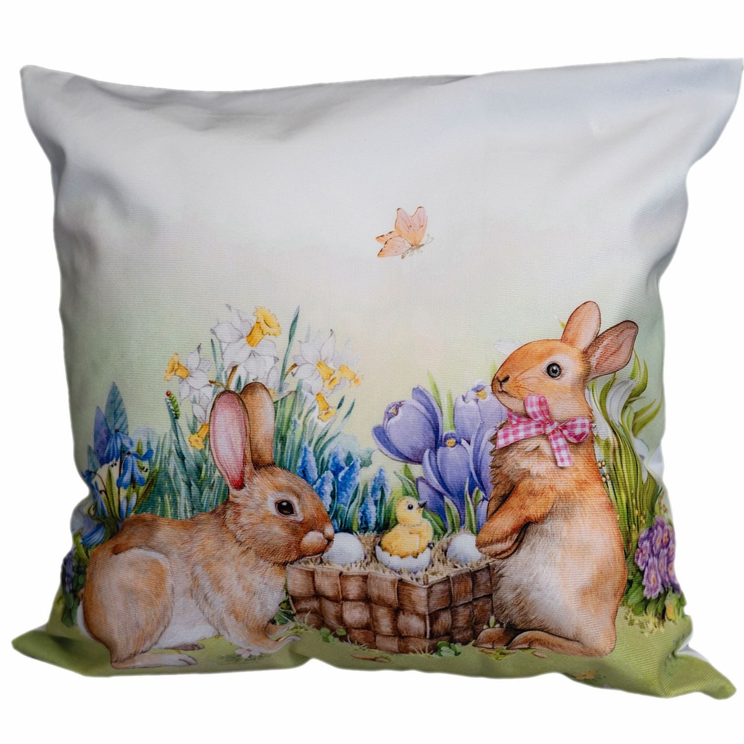 texpot Kissenhülle Dekokissen Druck Osterhase Ostern Frühling, (1 Stück) günstig online kaufen