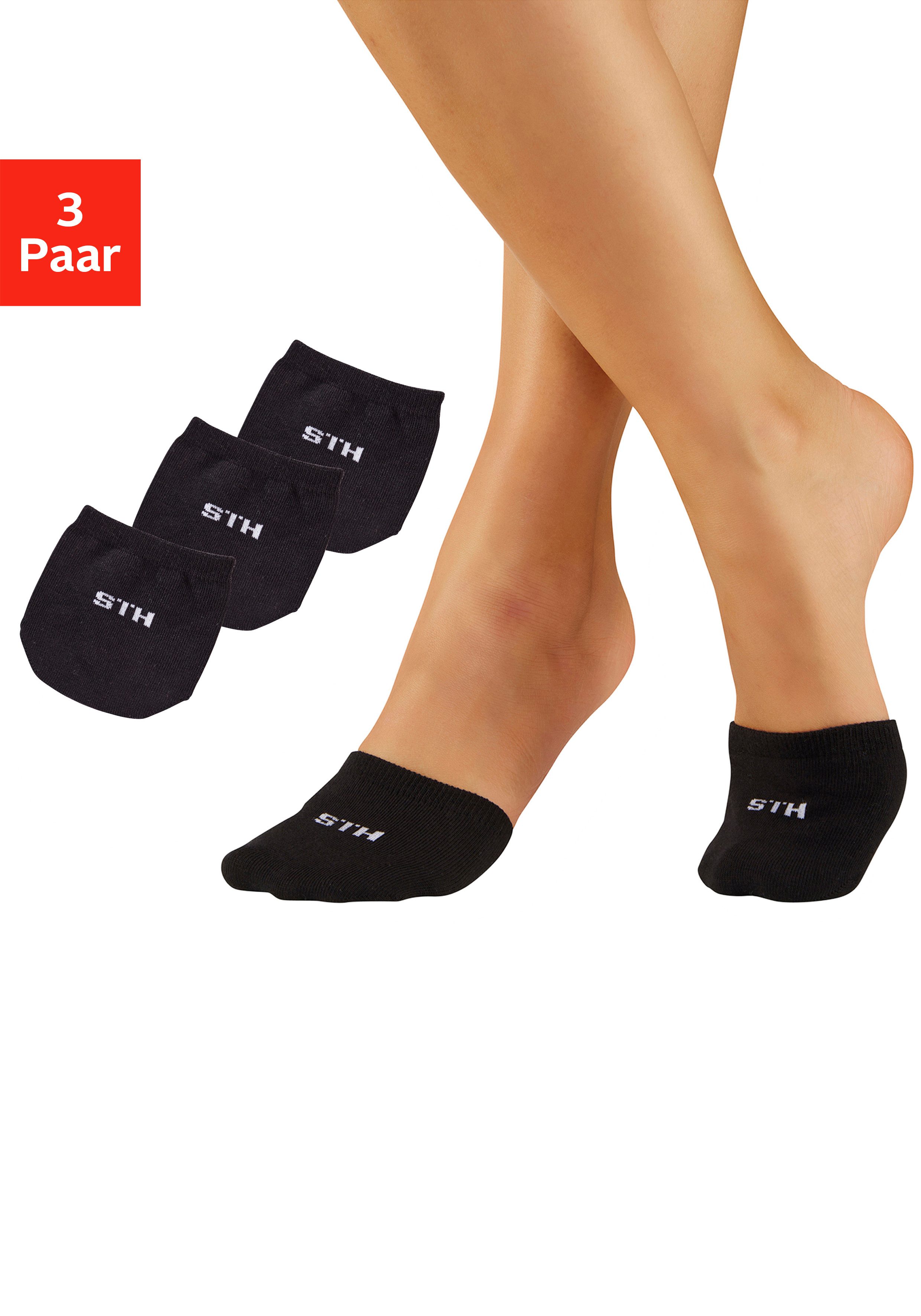 Zehlinge Damen Zehentopper, Zehensocken, Halbsocken mit Baumwolle