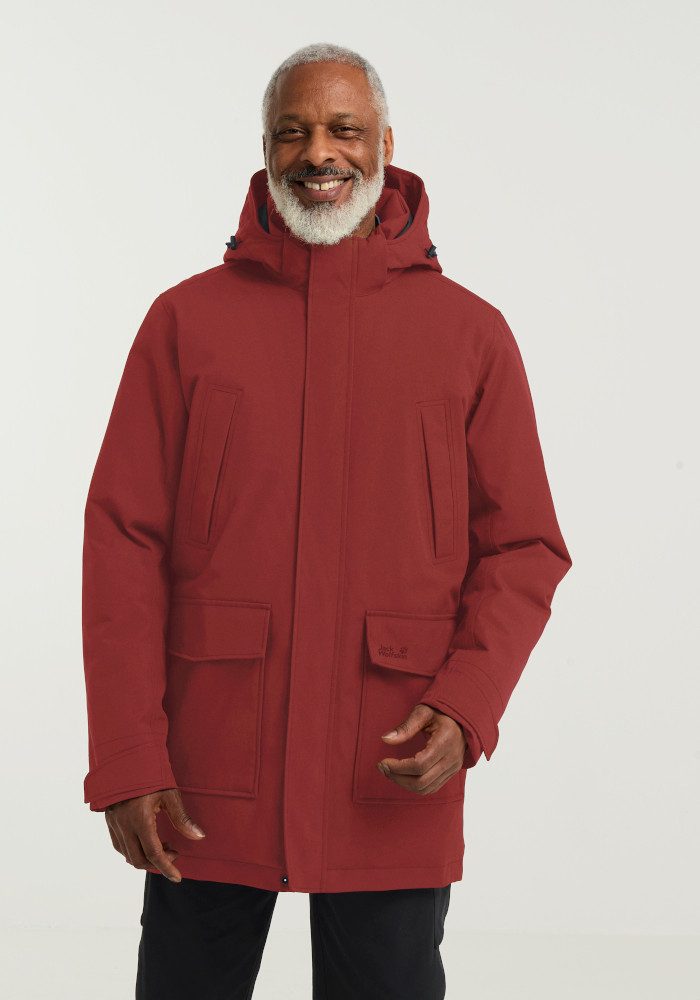 Jack Wolfskin Funktionsparka CANYON SHIELD PARKA M Winterparka, wasserdicht, warm