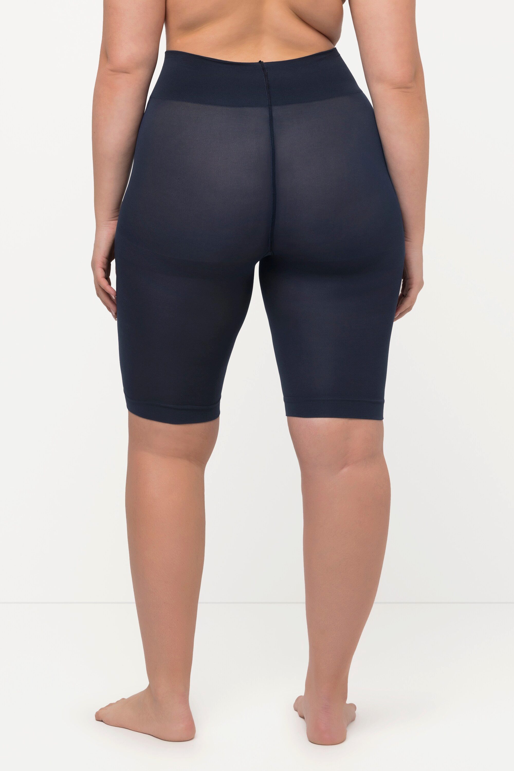 Ulla Popken Shapingpants Strumpf-Radler 80 den Oberschenkelschutz knielang
