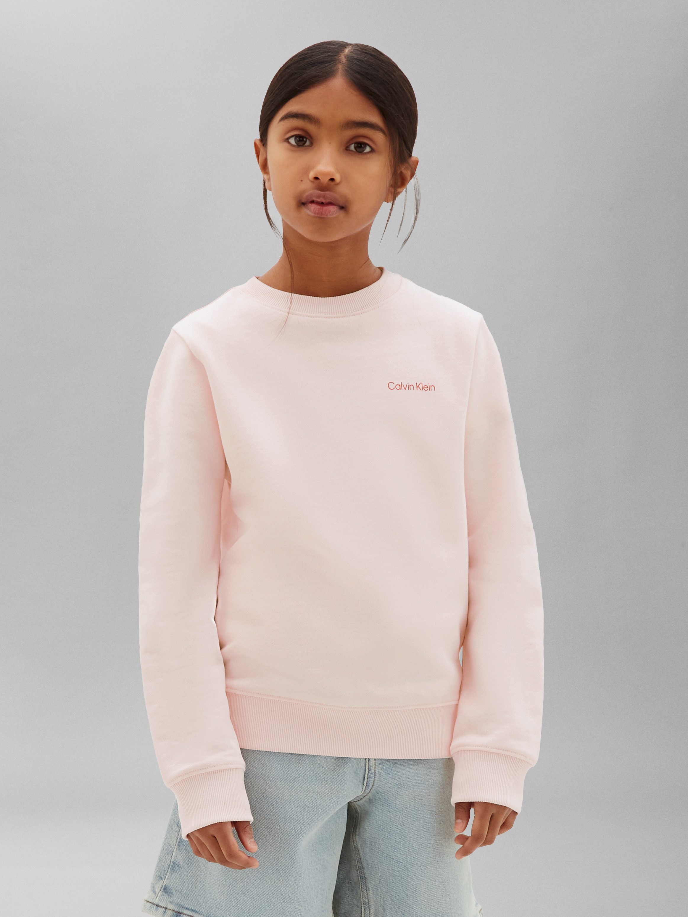 Calvin Klein Jeans Sweatshirt SMALL CHEST LOGO REGULAR Regular fit, Logoschriftzug