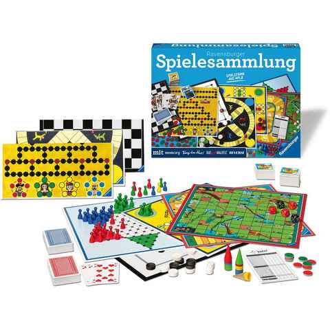 Ravensburger Spielesammlung, Ravensburger Spielesammlung, Made in Europe, FSC® - schützt Wald - weltweit