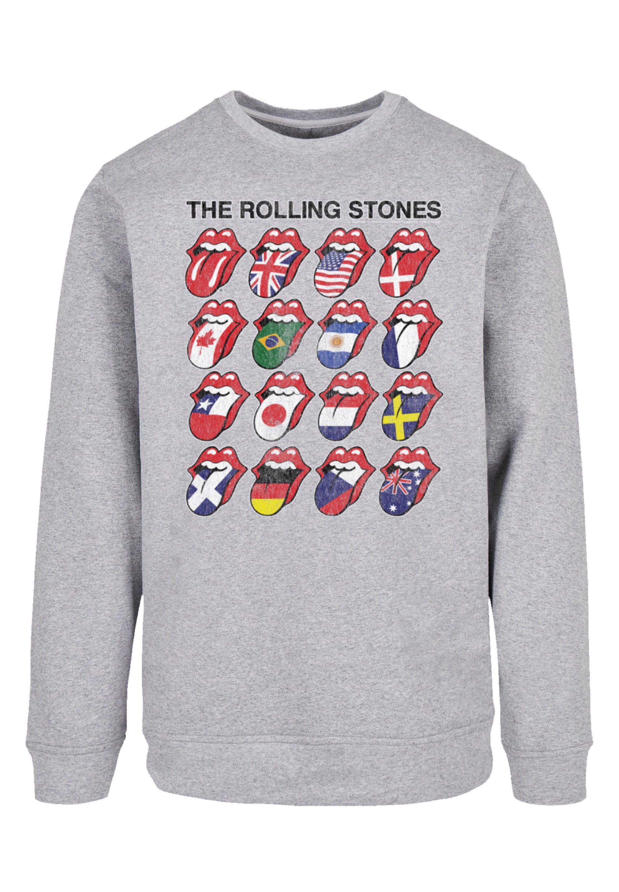 F4NT4STIC Sweatshirt The Rolling Stones Voodoo Lounge Tongues Musik, Band,  Logo, Offiziell lizenziertes Rolling Stones Sweatshirt