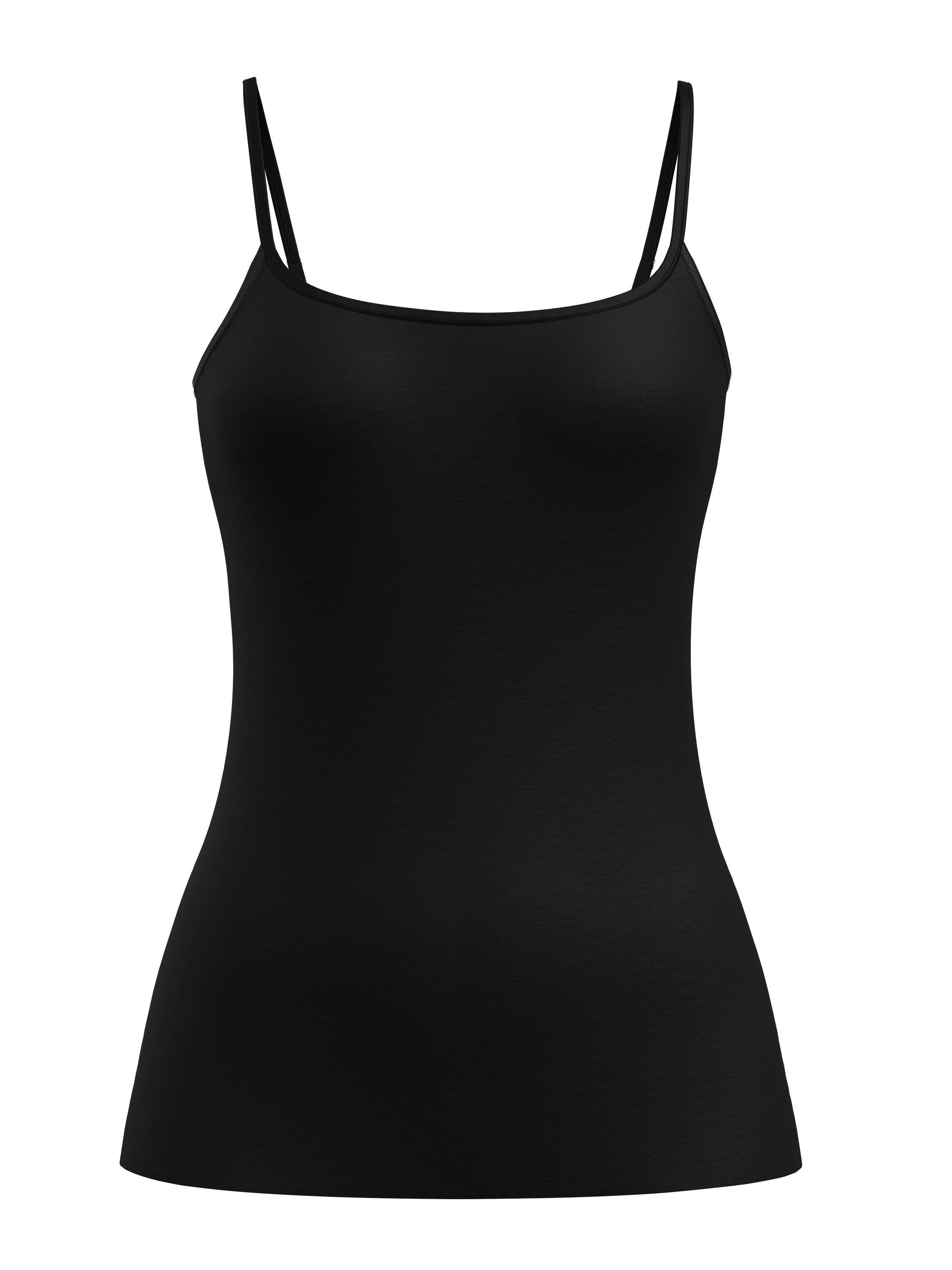 CALIDA Spaghettitop True Confidence Damen (1-tlg) temperaturausgleichend, leicht und geschmeidig