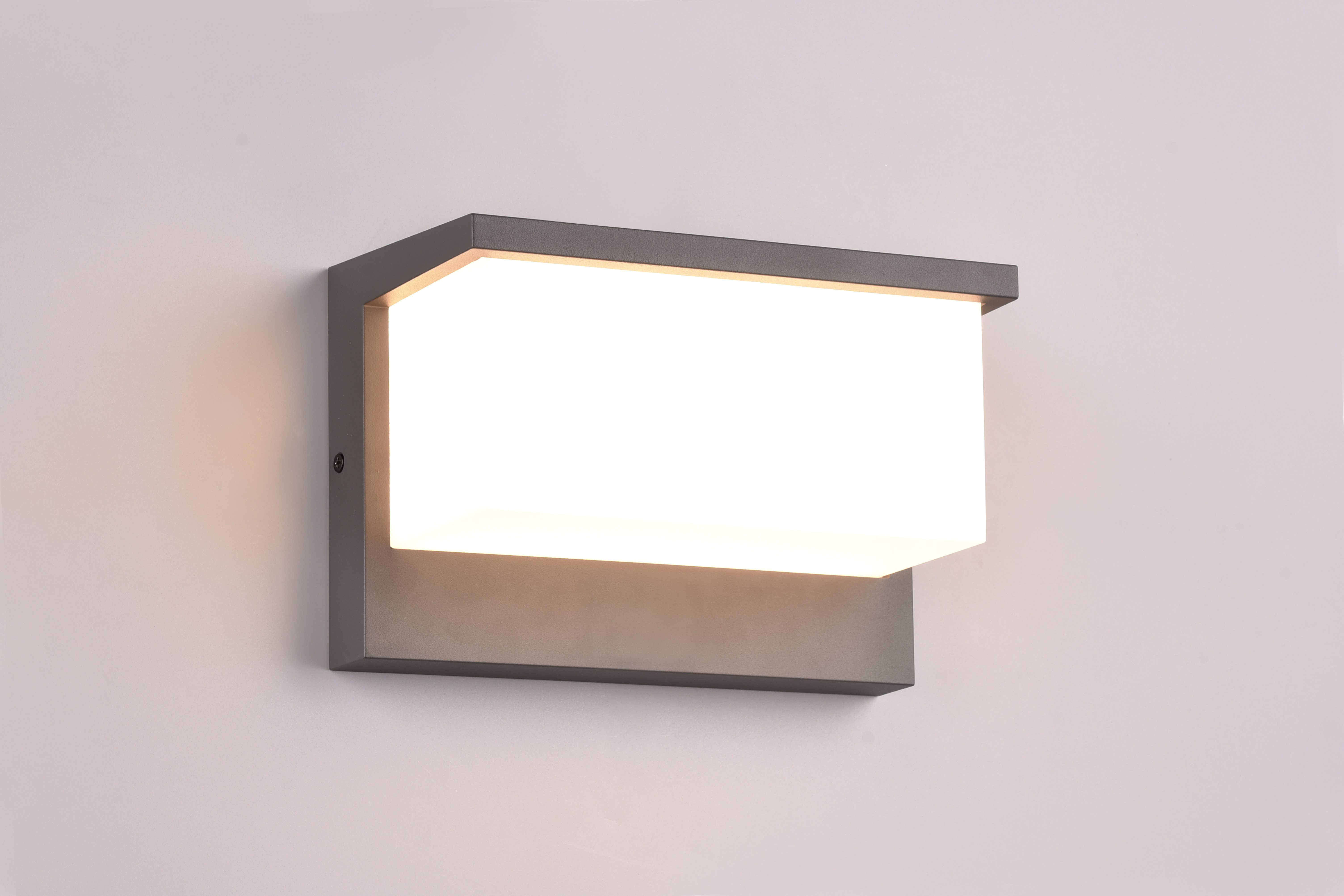 TRIO Leuchten LED Außen-Wandleuchte NESTOS, Outdoor Wandlampe Hauswand IP54, LED 13W 1300 Lumen 3000 K, LED fest integriert, Warmweiß, LED Wandlampe Garten Terr – Bild 4 von 5