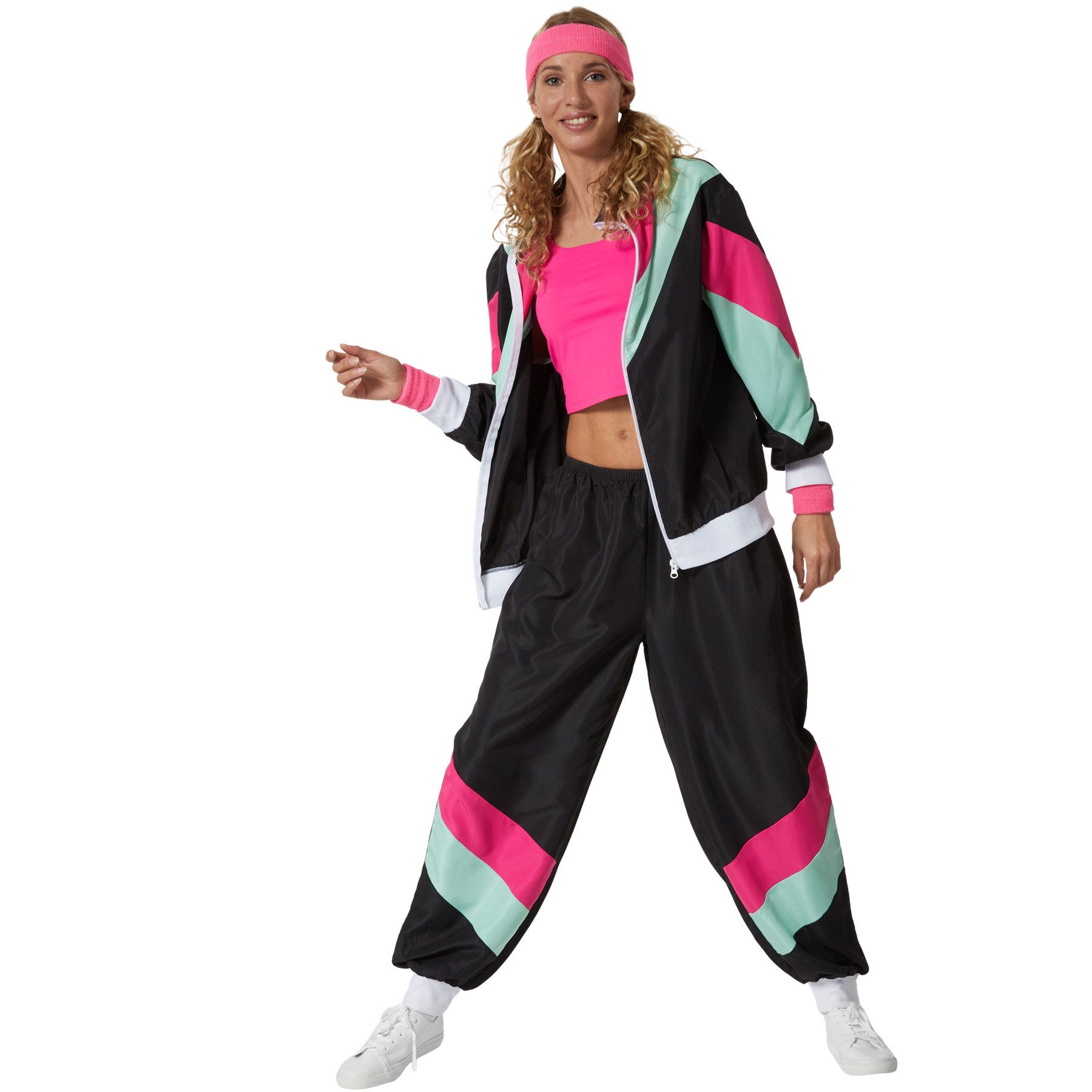 dressforfun Kostüm Damenkostüm, Bunte Jacke und Hose im klassischen Stil de günstig online kaufen