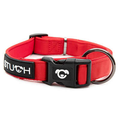STUCH Hunde-Halsband STUCH Hundehalsband - verstellbares und gepolstertes Nylon Hunde Halsband - Für kleine, mittlere und große Hunde