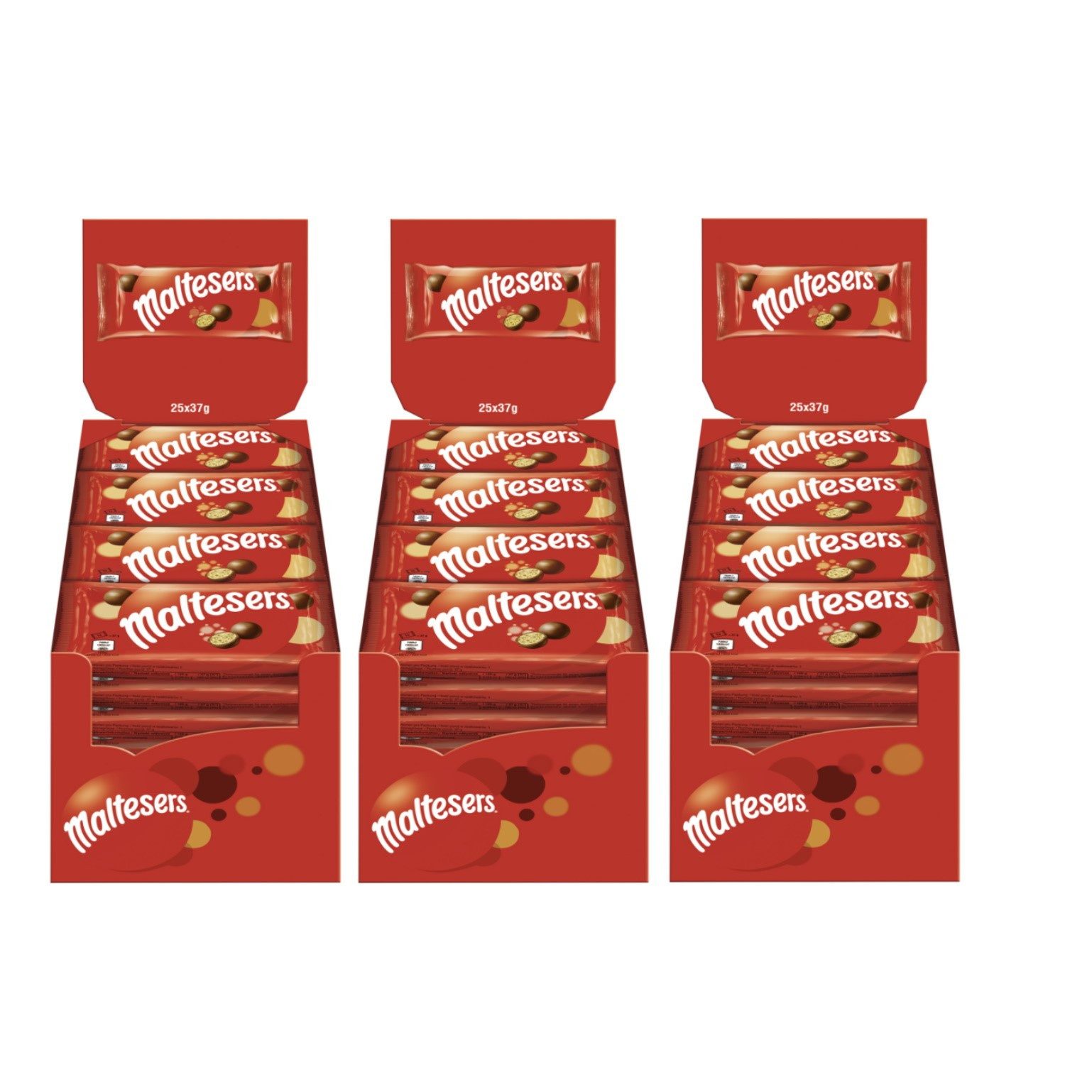 Maltesers Süßigkeit MALTESERS 3x 25x37g