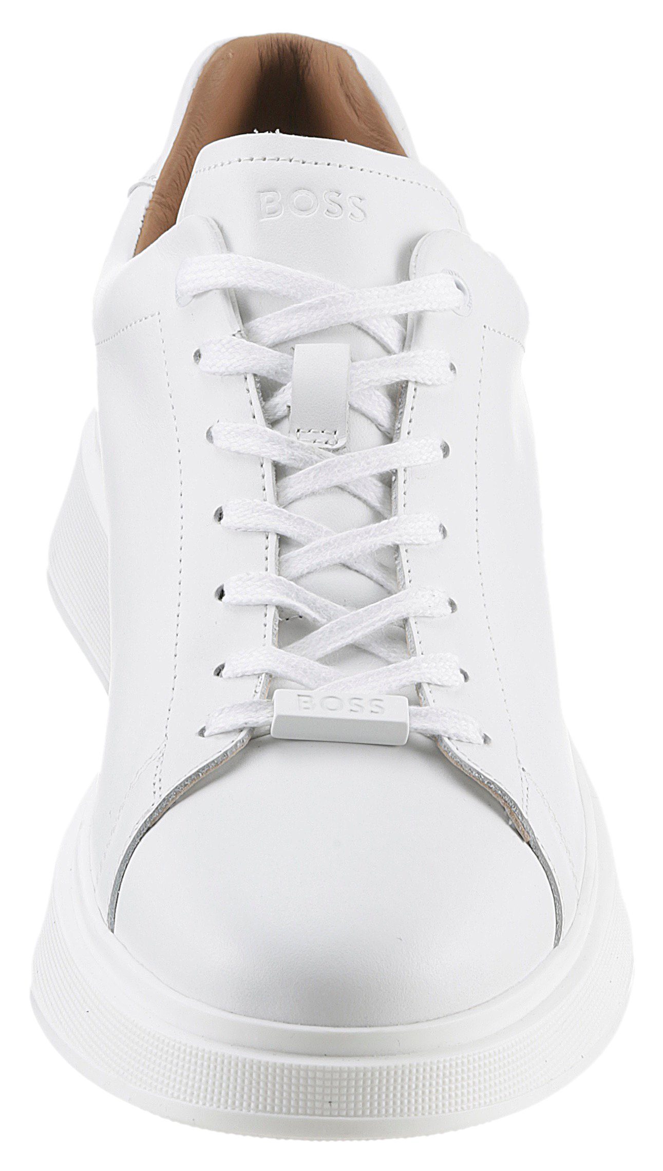 BOSS Bulton_Runn_It_N Sneaker mit BOSS-Markenlabel, Freizeitschuh, Halbschuh, Schnürschuh. Reduzierter Preis € 179,99. Unverbindliche Preisempfehlung € 270,00