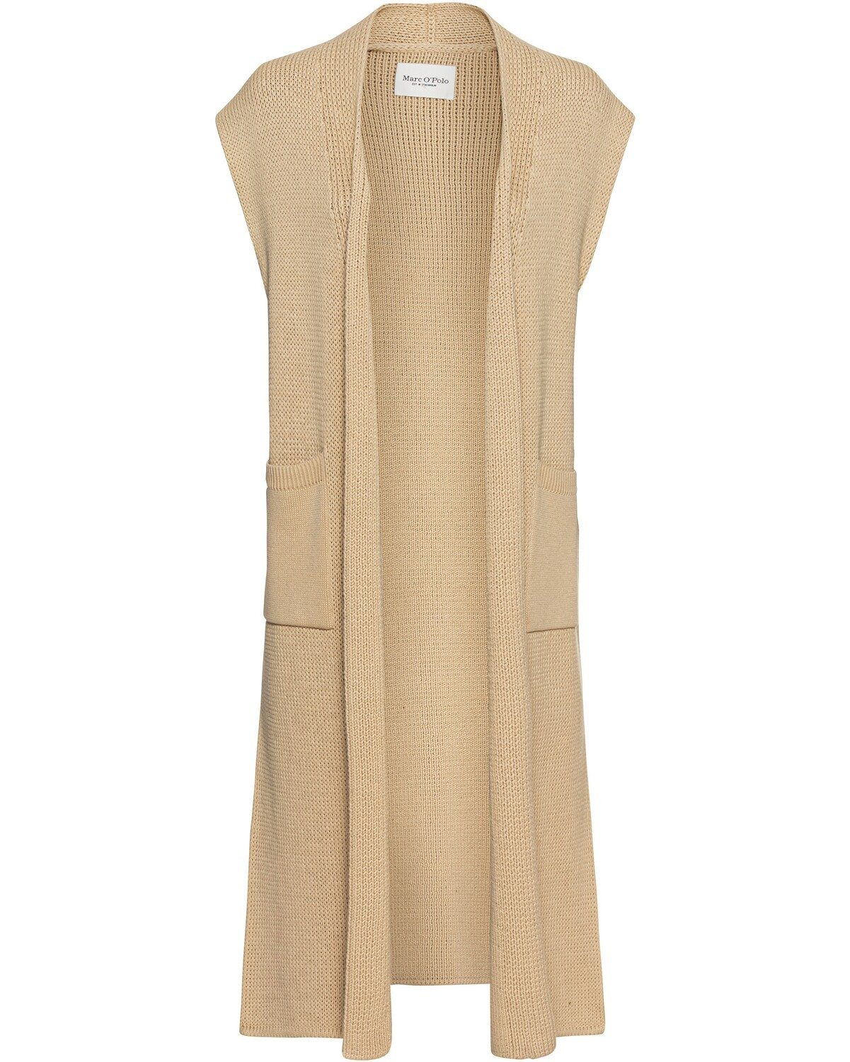 Marc O'Polo Strickweste Strick-Longweste