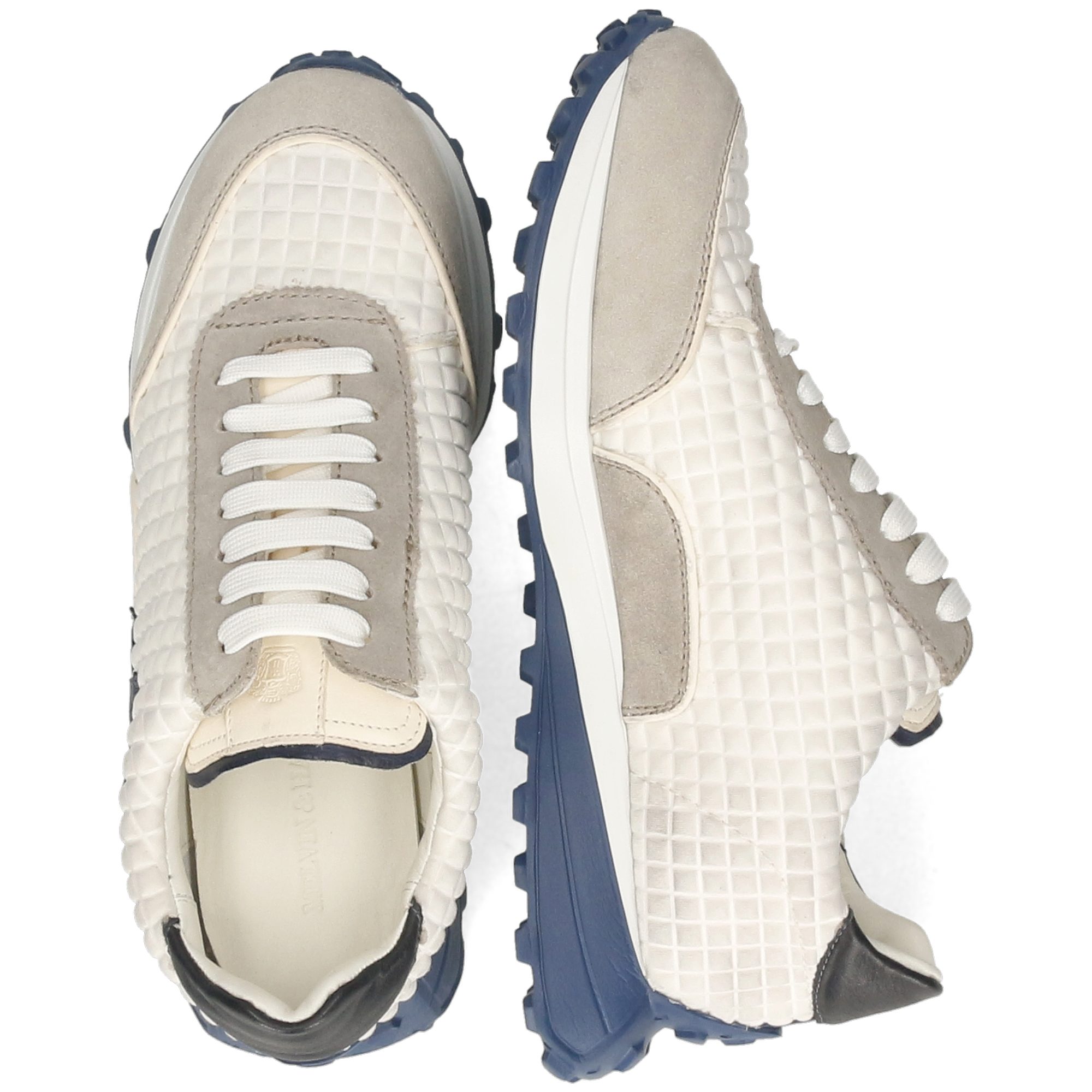 Melvin & Hamilton Richmond 13 Leder-Schnürschuhe für Herren Sneaker Plateausohlen, Echtes Leder, Herausnehmbare Innensohle