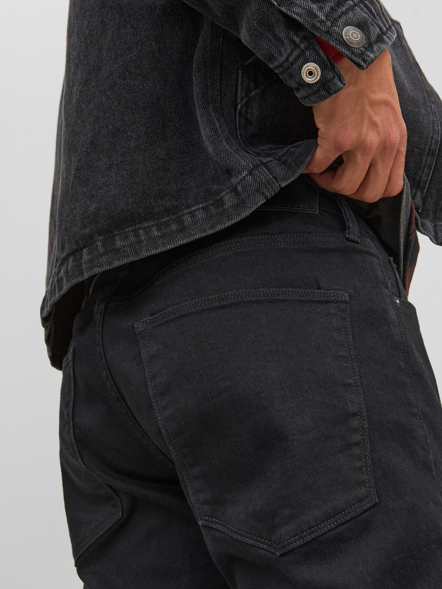 CLARK Regular-fit-Jeans black Jack EVAN & Jones denim