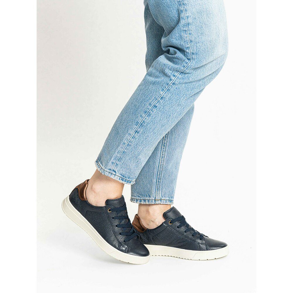 Ara Ara - Rom - Blau Schnürschuh günstig online kaufen