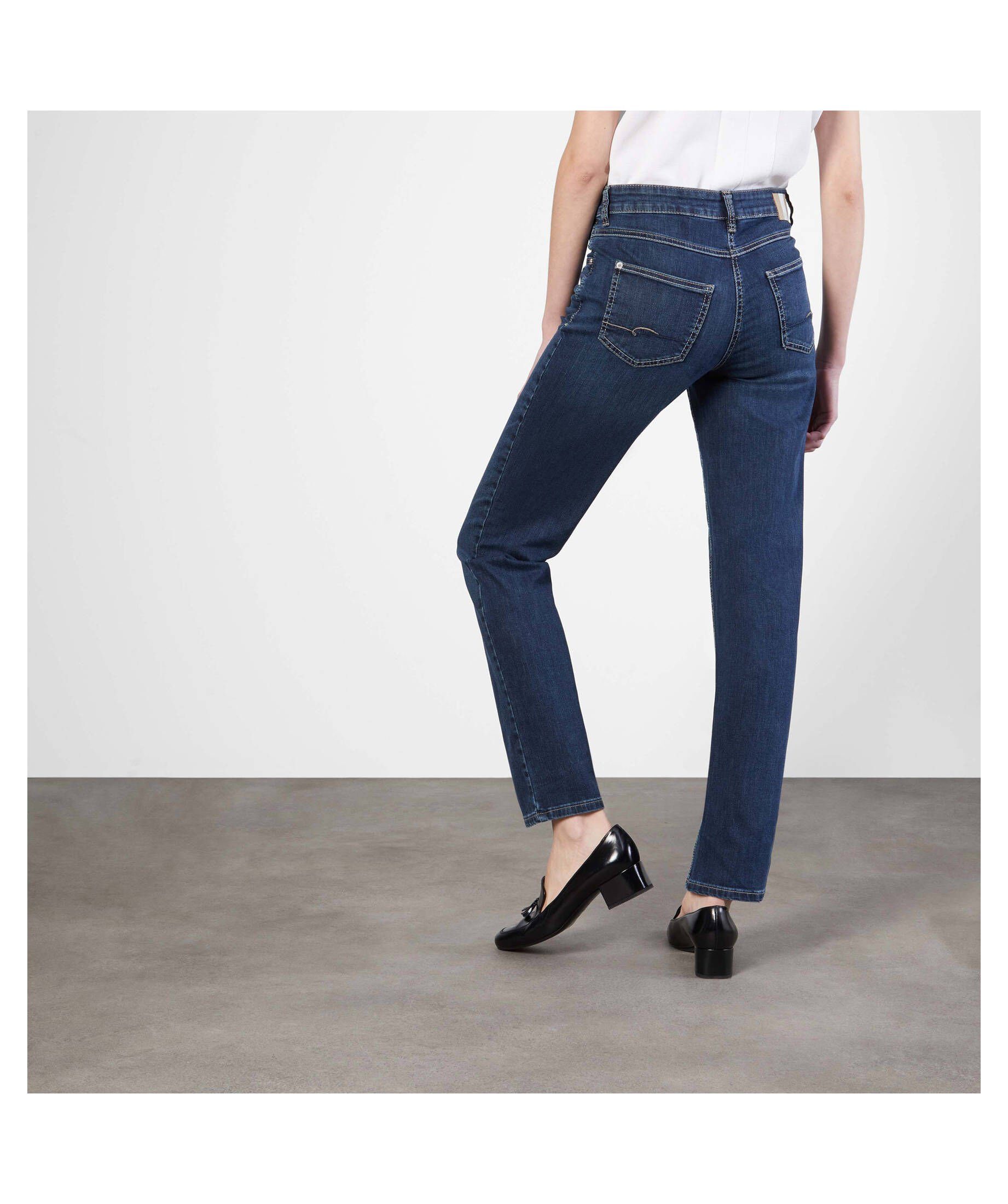 Feminine MAC MELANIE Fit (82) (1-tlg) 5-Pocket-Jeans blue Damen Jeans