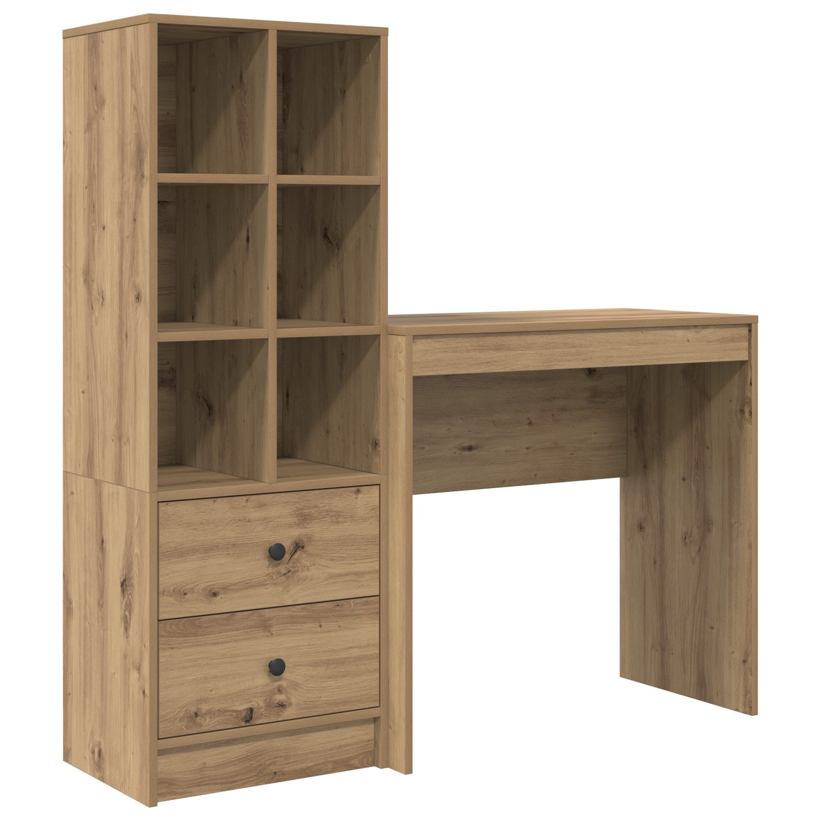 vidaXL Sideboard Schreibtisch mit Stauraum Artisan günstig online kaufen