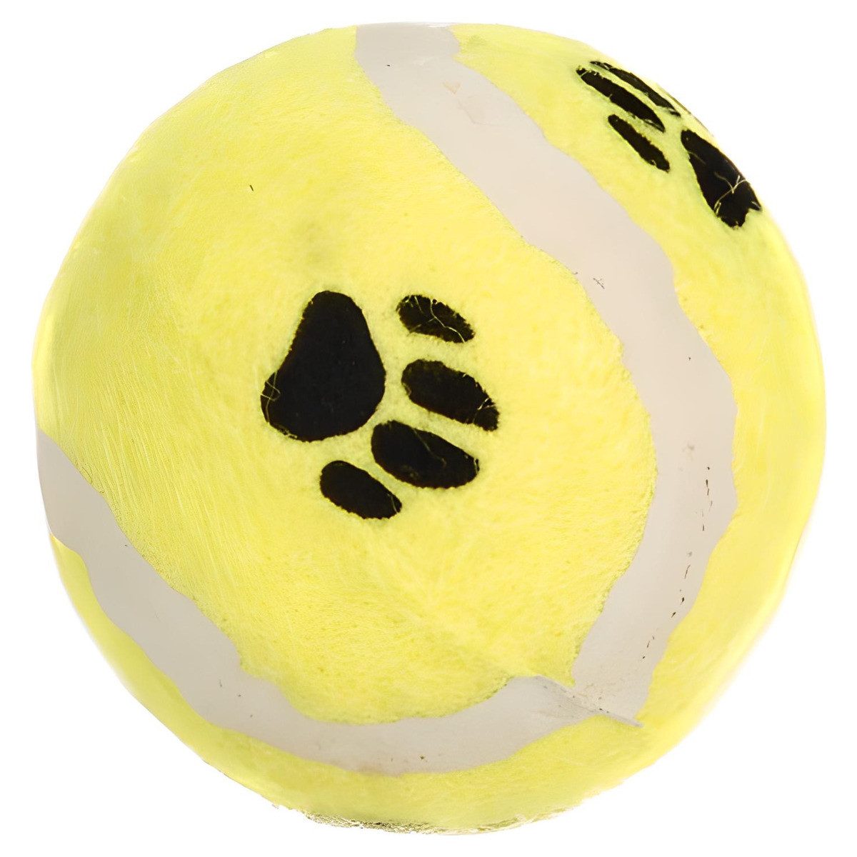 Tierball Hundespielzeug Tennisball gelb