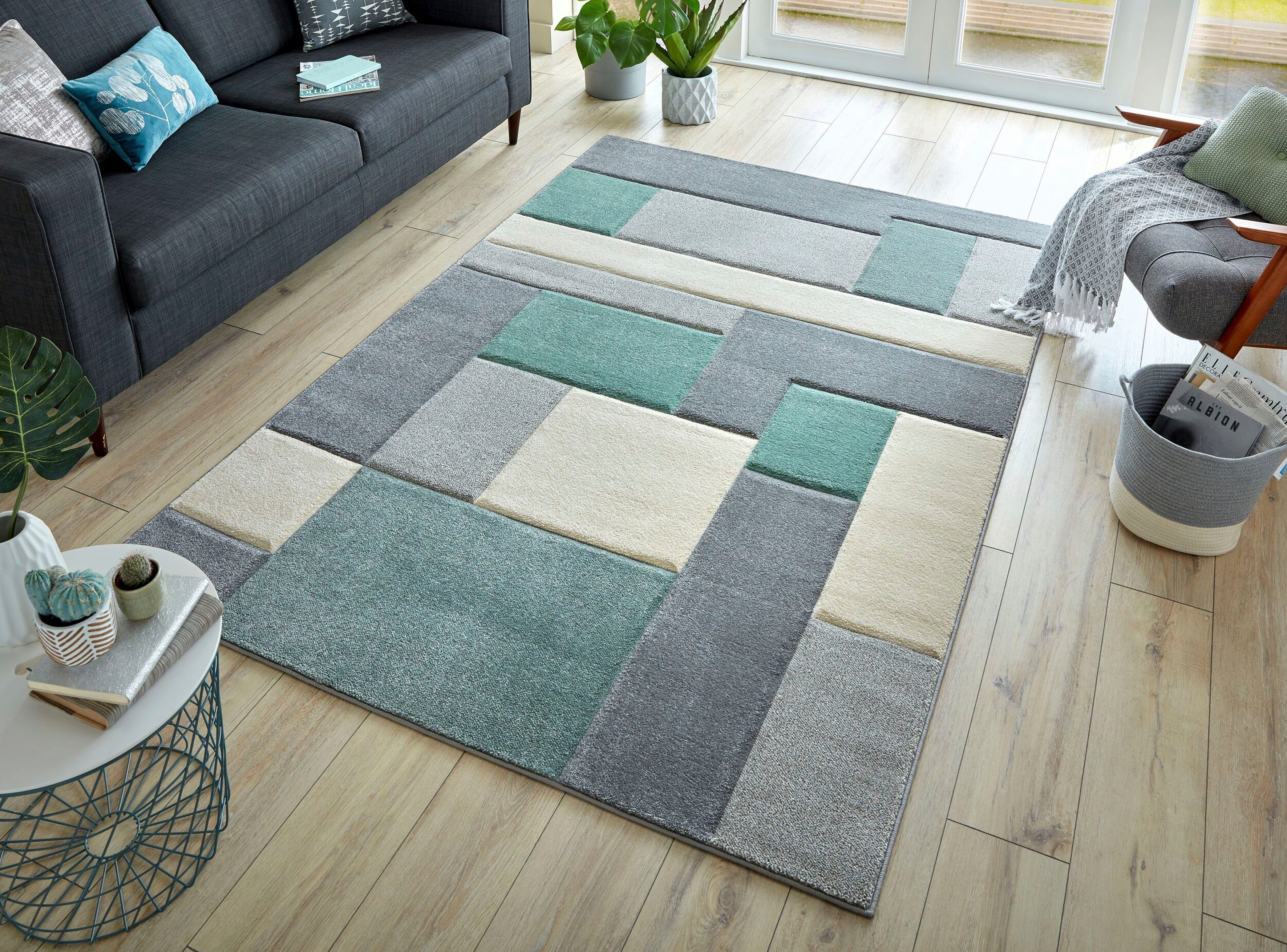 FLAIR RUGS Teppich Cosmos, rechteckig, Höhe: günstig online kaufen