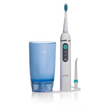 JETPIK Mundpflegecenter JP 200 Ultra, 3 in 1, Schallzahnbürste, Munddusche und Zahnseide sowie UV-Desinfektionsgerät