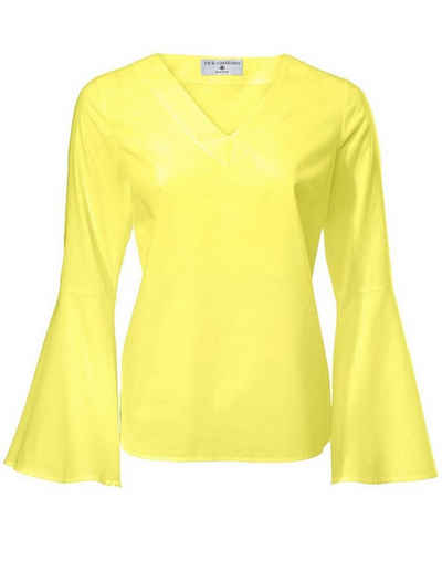 Rick by rick cardona Shirtbluse RICK CARDONA Damen Designer-Bluse, gelb