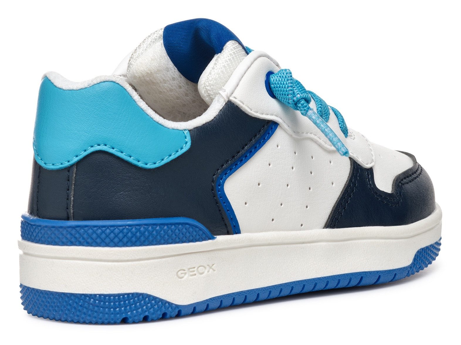 Geox J WASHIBA BOY Sneaker, Retro Sneaker, Schlupfschuh im Skater-Look