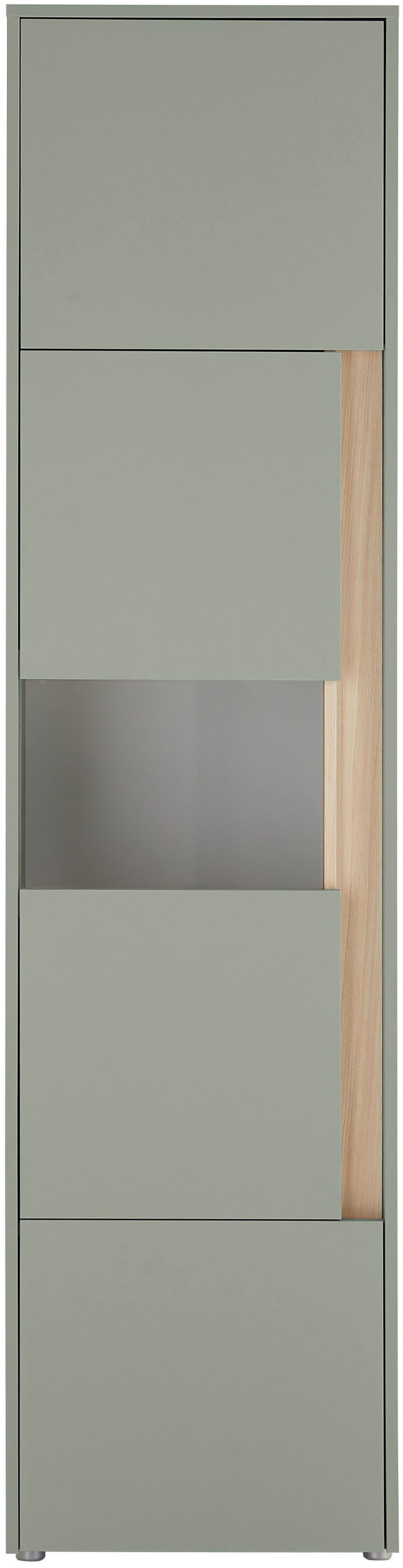 Home affaire Vitrine City/Giron, moderner Hochschrank, Glasvitrine zeitlos, modern, ausreichend Stauraum, vielseitig einsetzbar – Bild 4 von 5