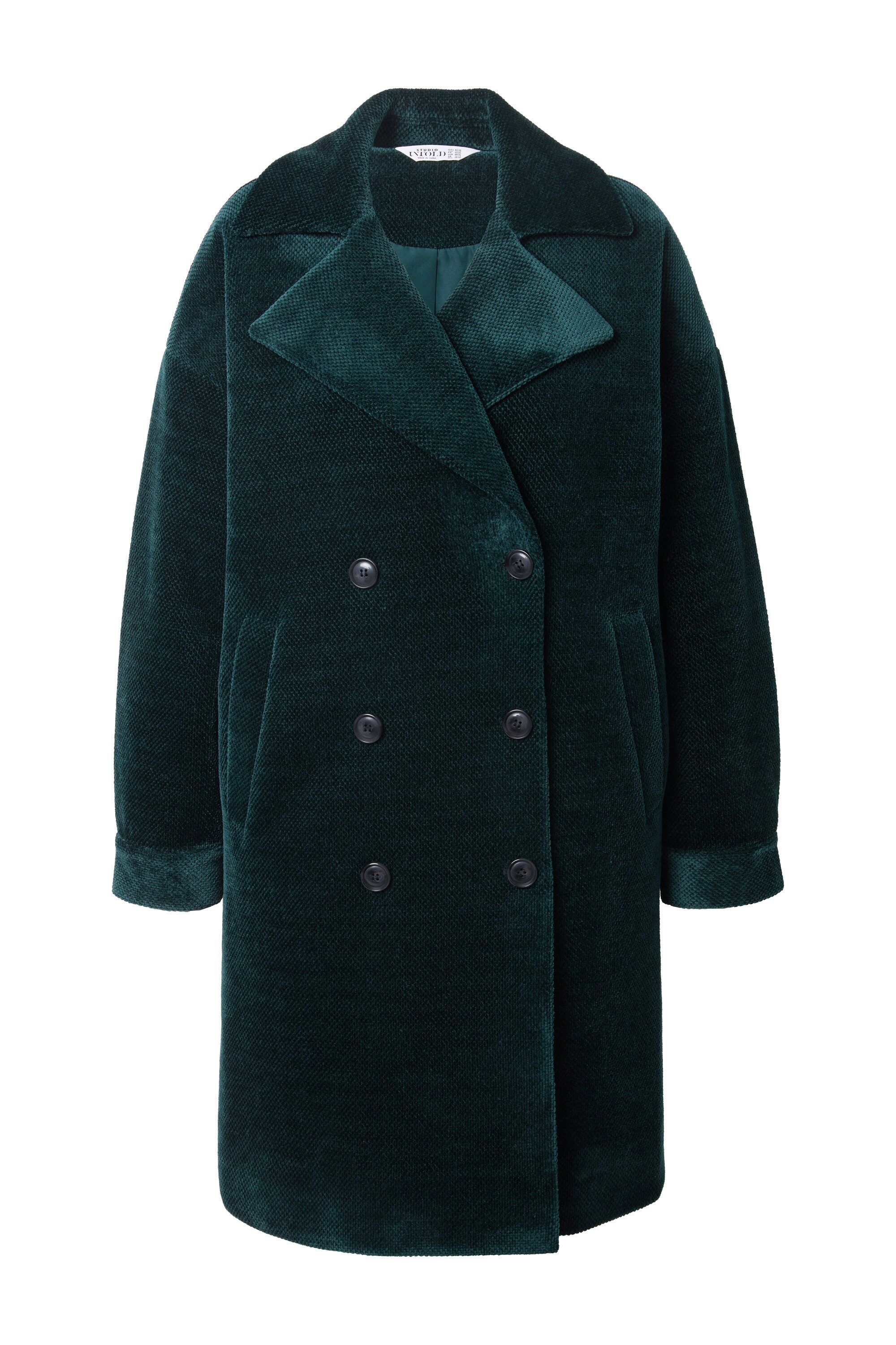 Studio Untold Wintermantel Mantel oversized Doppelreiher Reverskragen günstig online kaufen