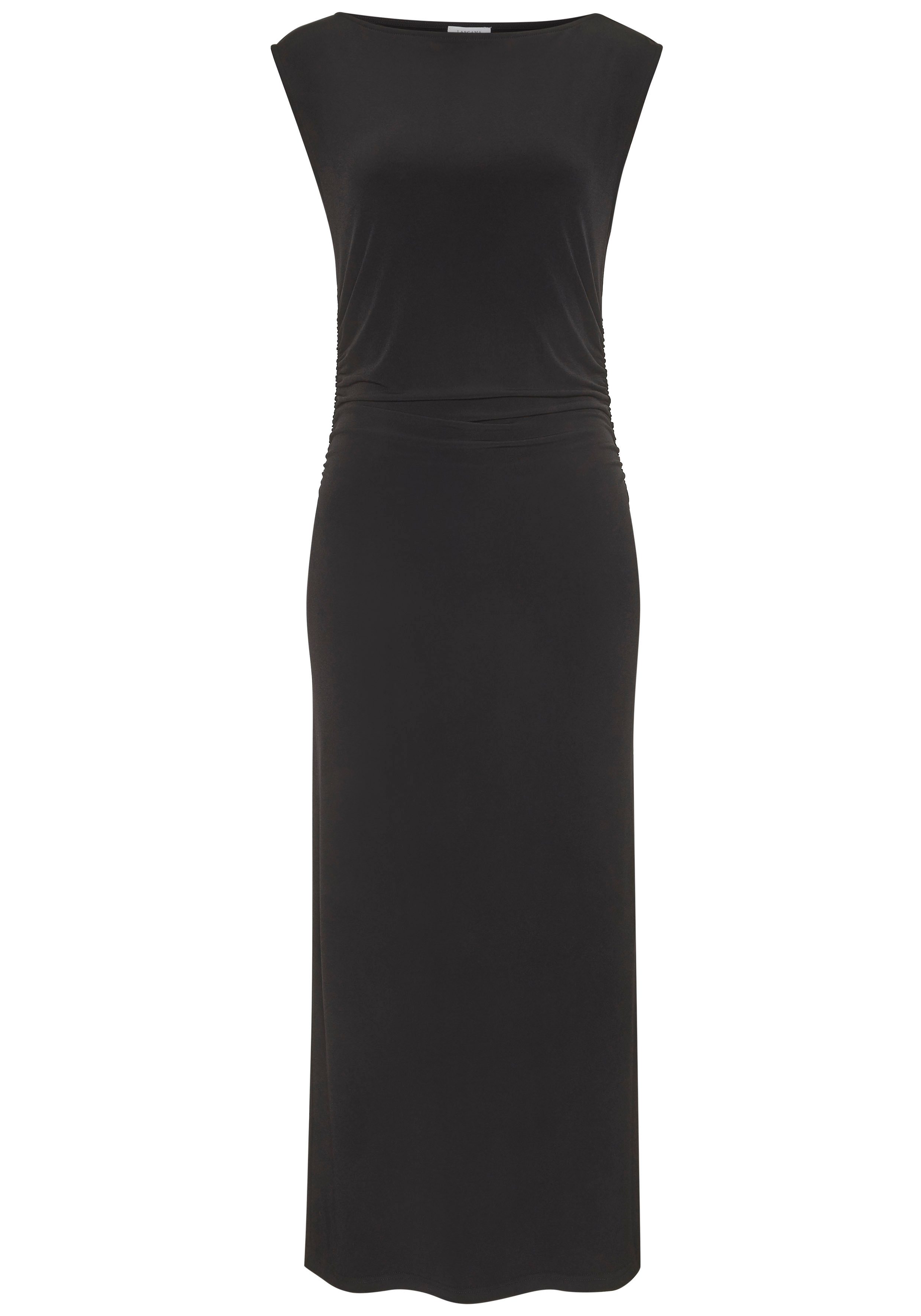 LASCANA Maxikleid mit Raffung, Bodycon, elegantes Jerseykleid, Basic. Reduzierter Preis € 39,99. Unverbindliche Preisempfehlung € 49,99