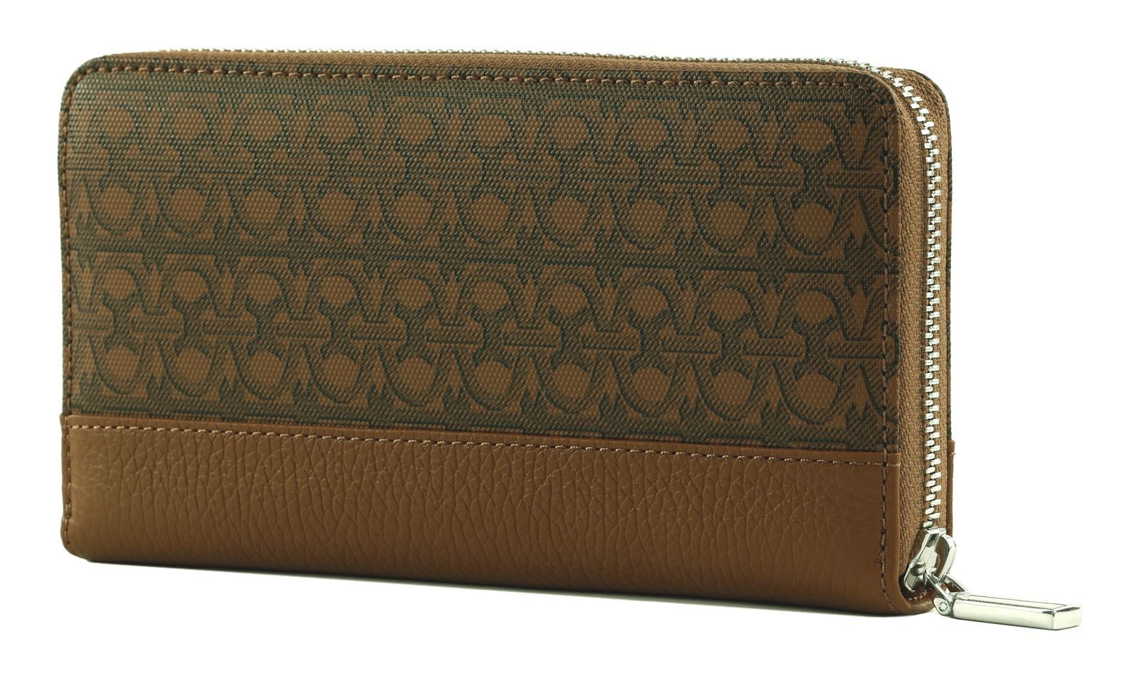 COCCINELLE Geldbörse Zip Around Wallet, aus echtem Rindsleder