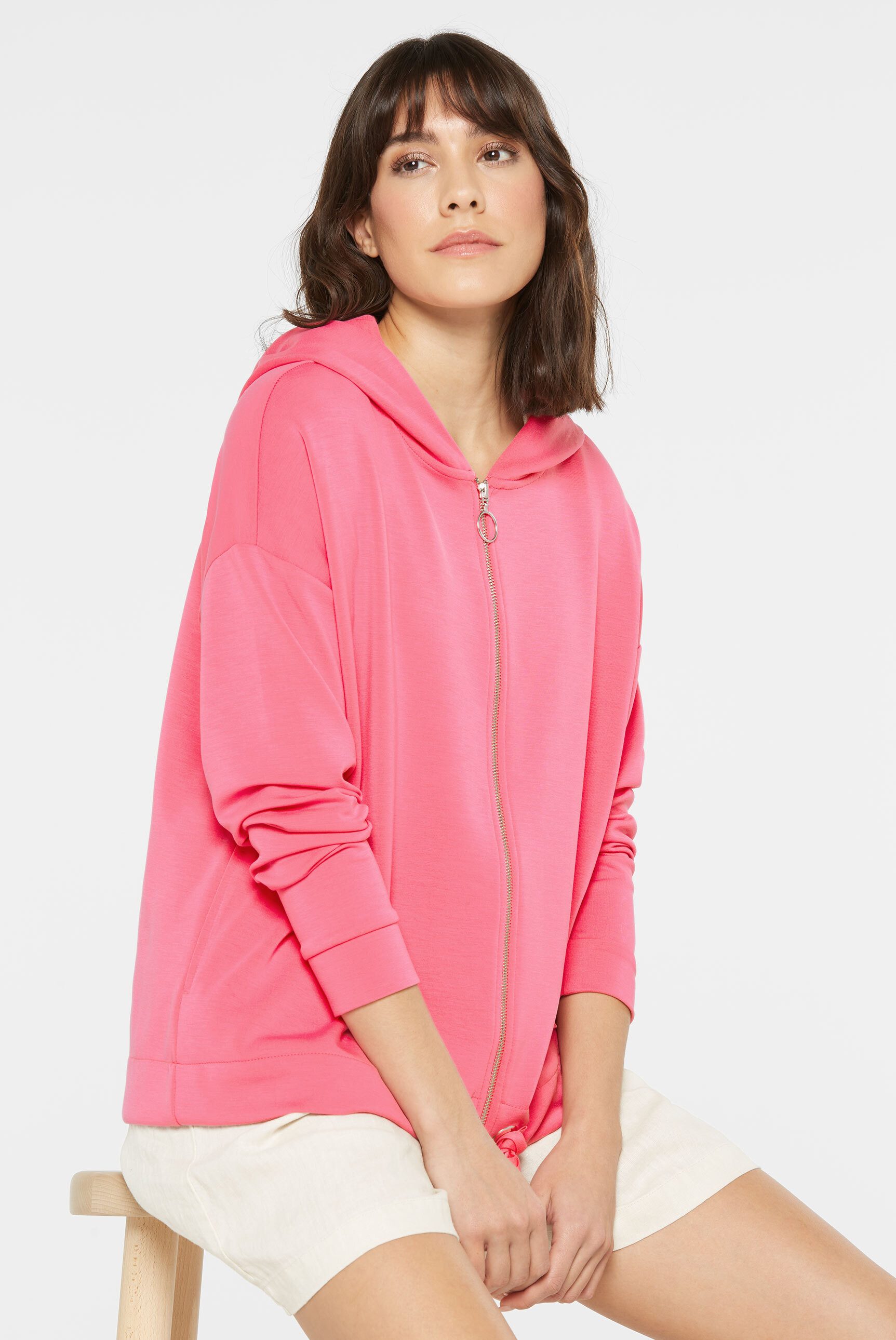 Kapuzensweatjacke