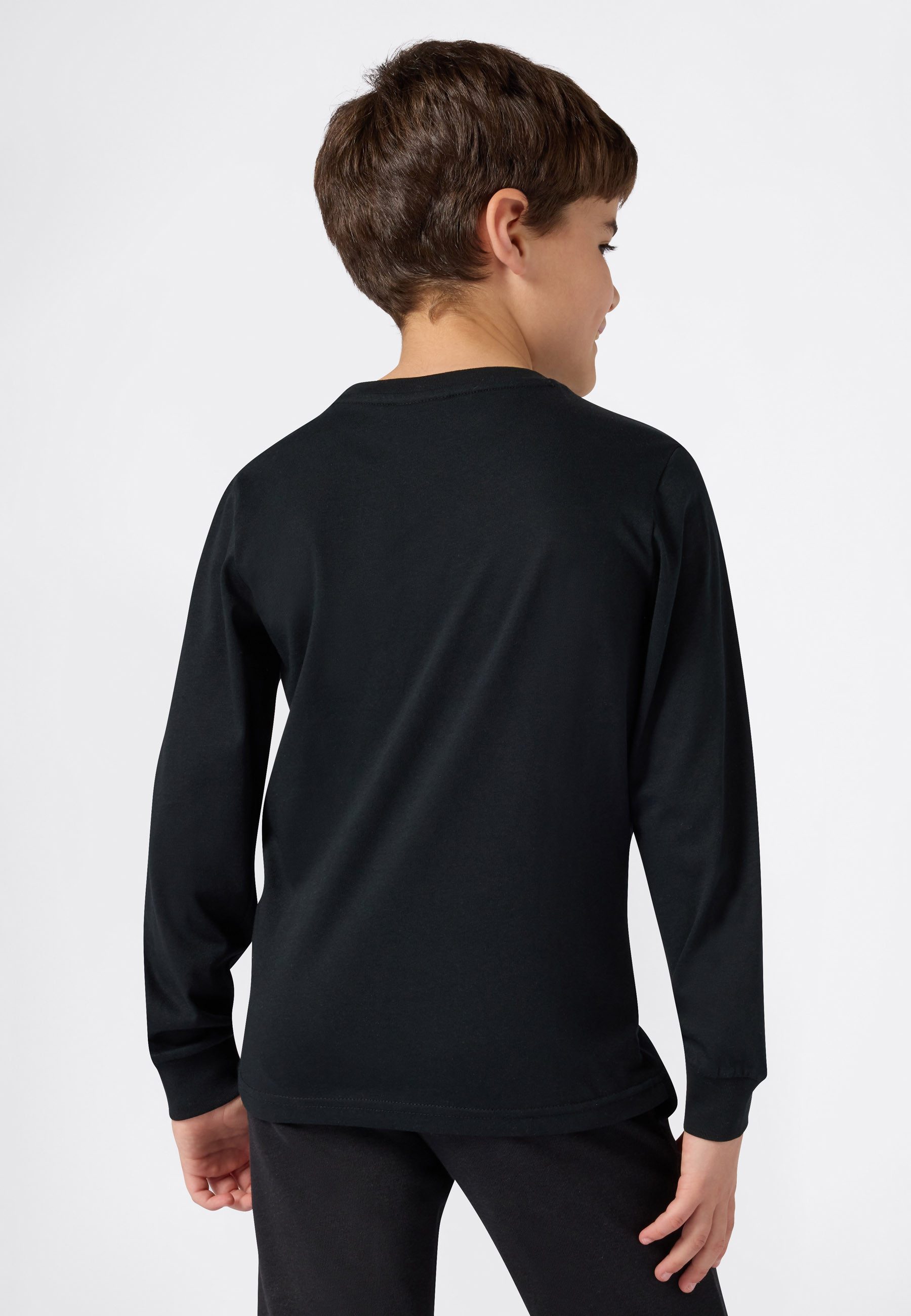 Champion Langarmshirt SPORTWEAR LONG SLEEVE Standard Fit Langarmdesign, aus Baumwolle, mit Rundhalsausschnitt, normale Länge