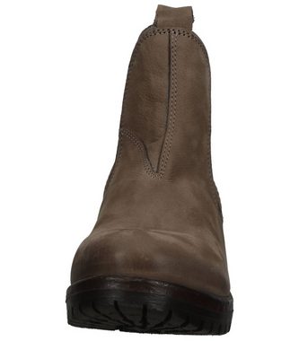 Lazamani Stiefelette Nubukleder/Textil Stiefelette