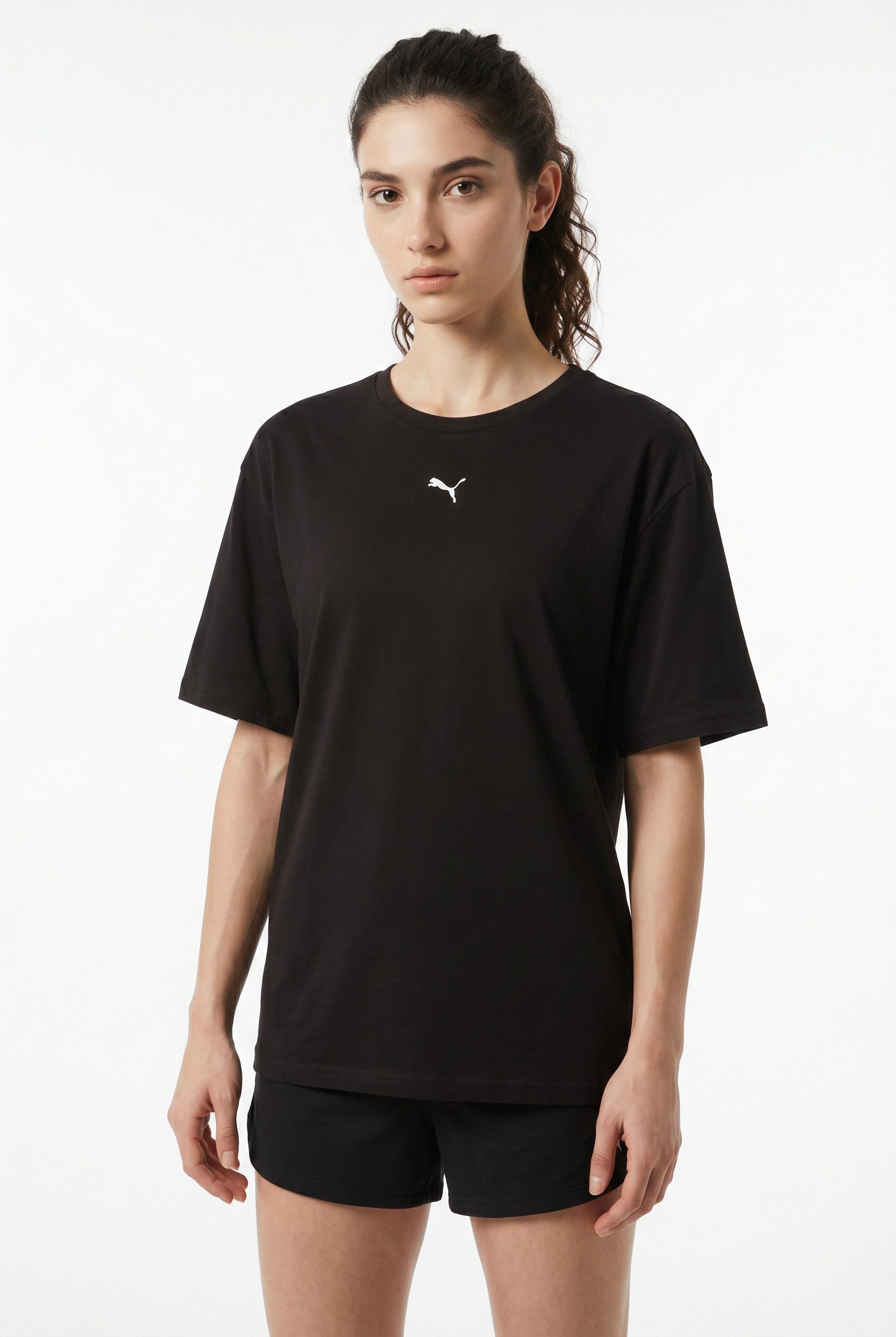 PUMA T-Shirt ESS RELAXED TEE Kurzarm, Rundhalsausschnitt
