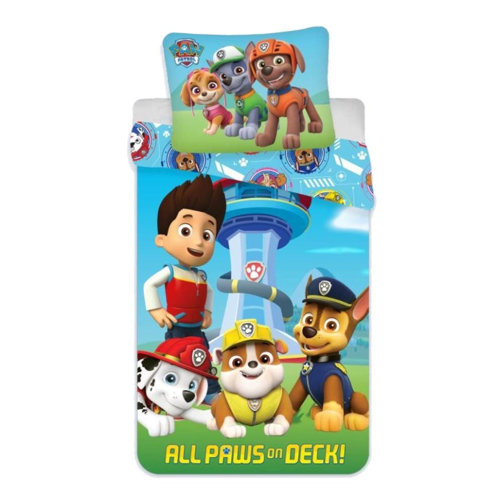 Babybettwäsche Babybettwäsche PAW Patrol "All PAWS on Deck", 100x135 cm