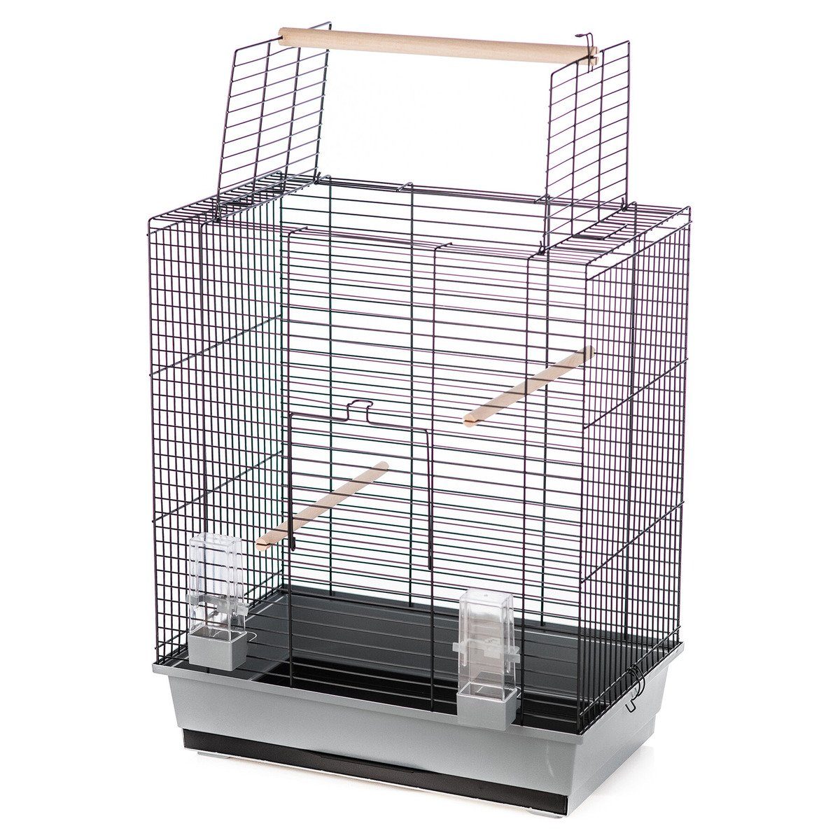 Vogelkäfig Vogelkäfig Ara grau/schwarz