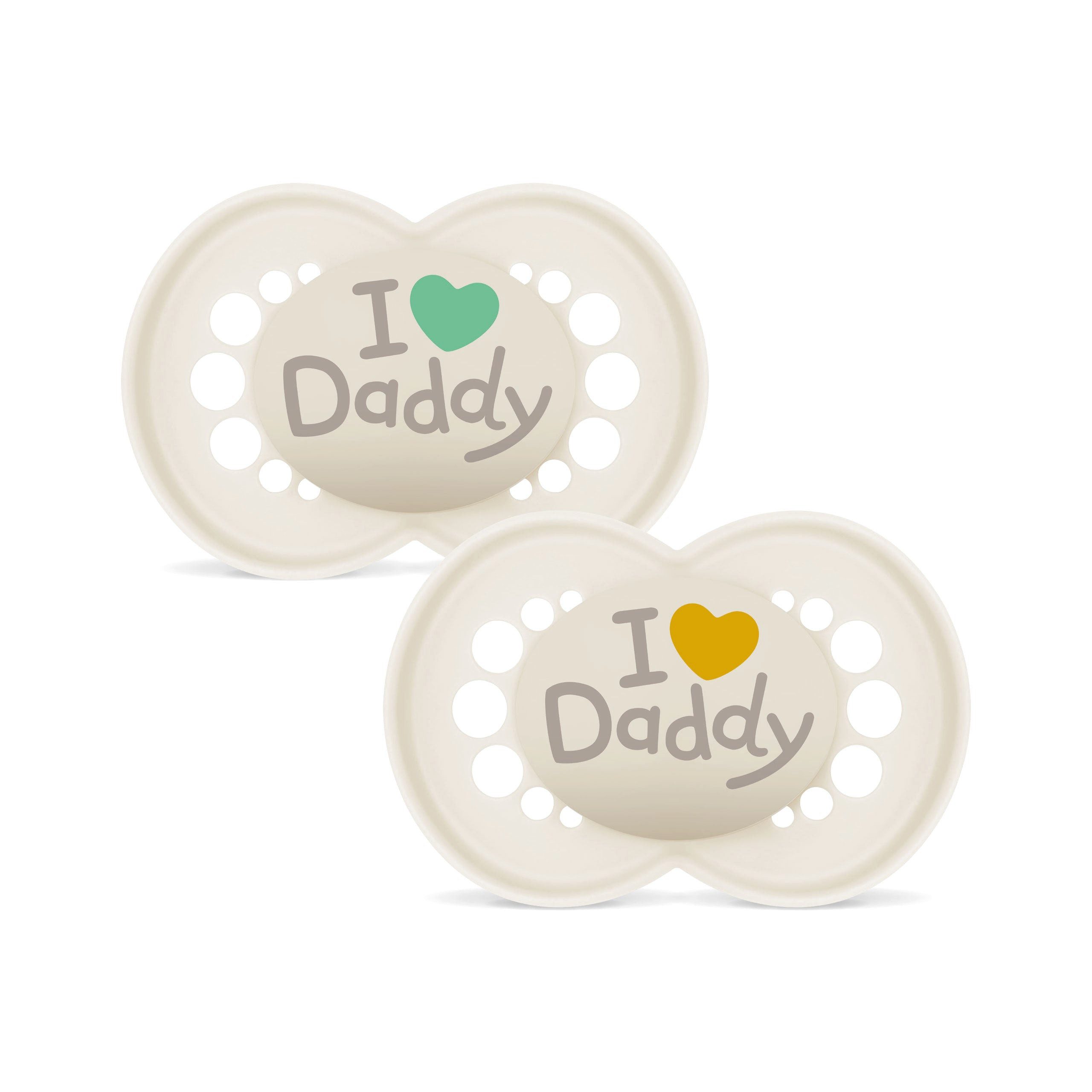 MAM Schnuller Original I love Mummy / I love Daddy 0-6 Monate