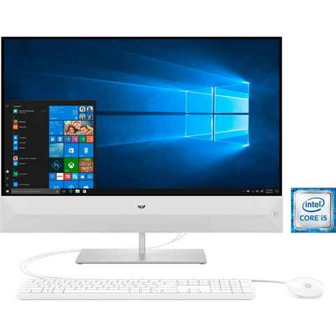 HP 27-xa0000ng All-in-One PC (Intel® Core i5 8400T, 8 GB RAM, 1000 GB HDD, 128 GB SSD)