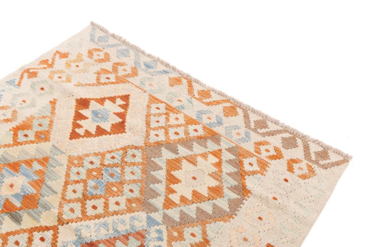 Orientteppich Kelim Afghan 3 rechteckig, Handgewebter Höhe: Orientteppich, mm Nain 96x118 Trading