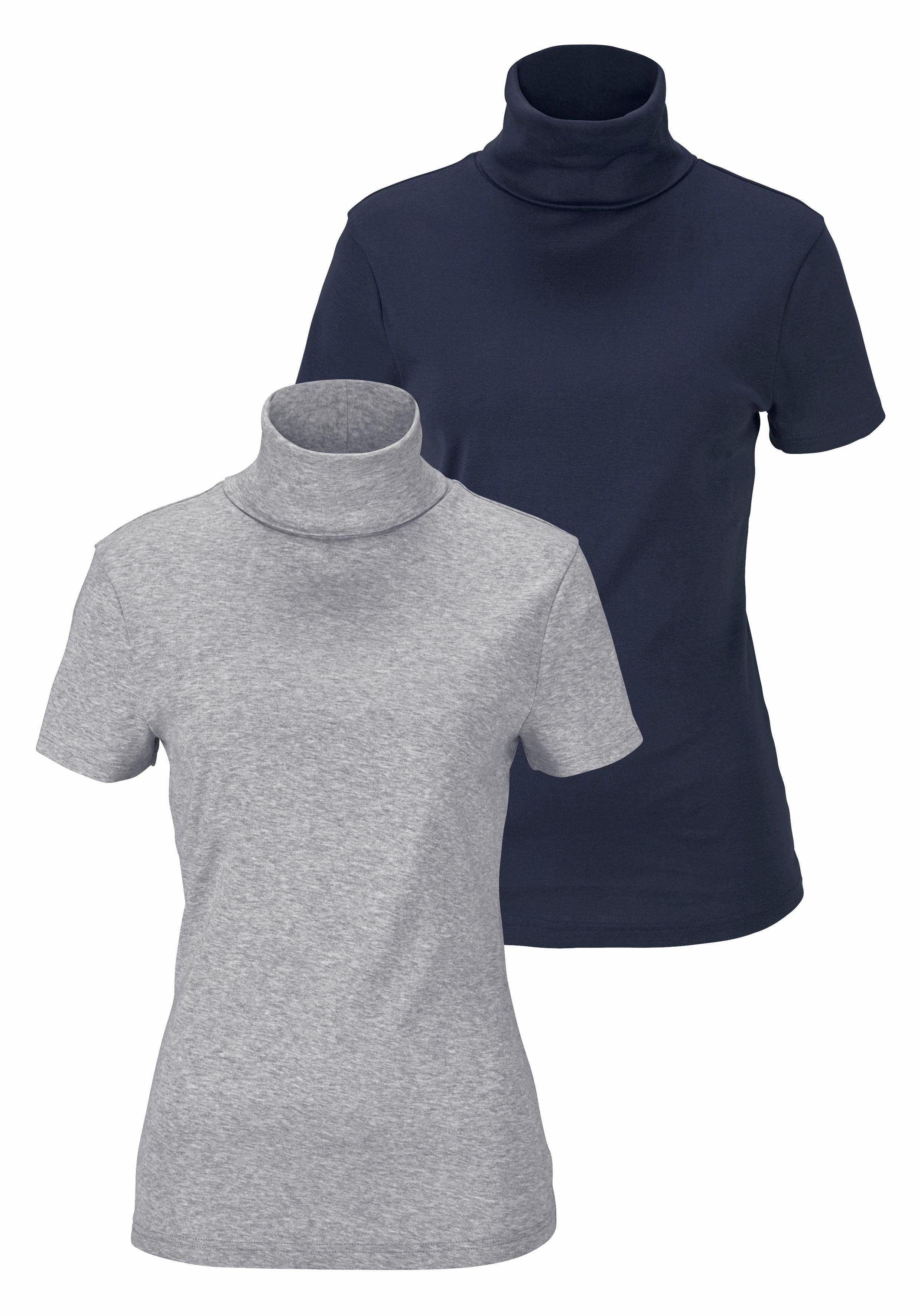 Flashlights Rollkragenshirt (Packung, 2-tlg., 2er-Pack) eng günstig online kaufen