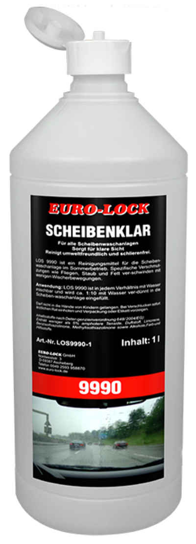 EURO-LOCK Scheibenklar 1000 ml Auto-Reinigungsmittel (Konzentrat)