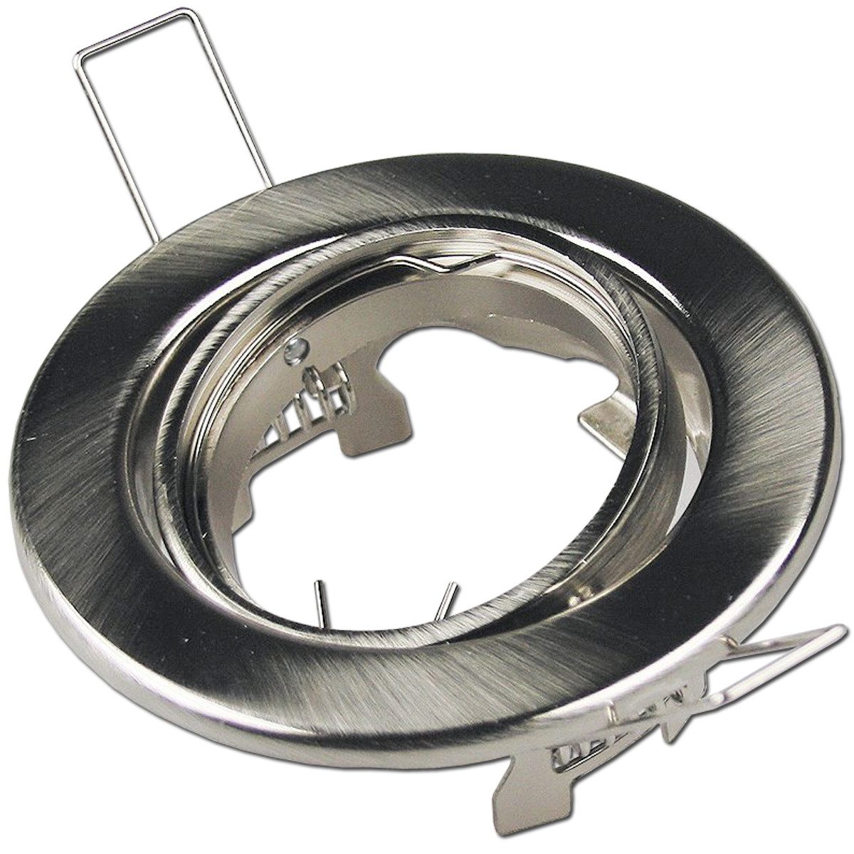 ChiliTec Монтажний каркас 5 x Decken-Einbaustrahler "SR90" chrom-matt MR16
