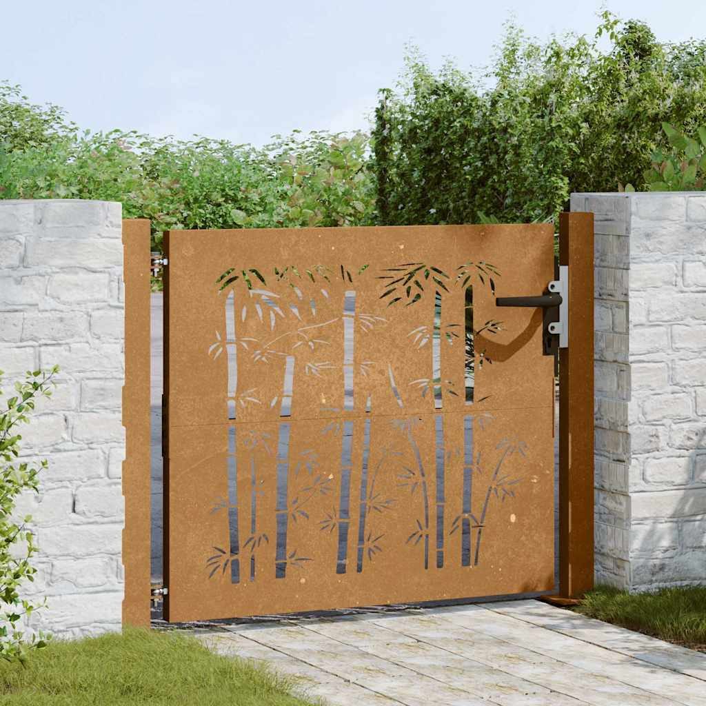 vidaXL Gartentor Gartentor 105x105 cm Cortenstahl günstig online kaufen